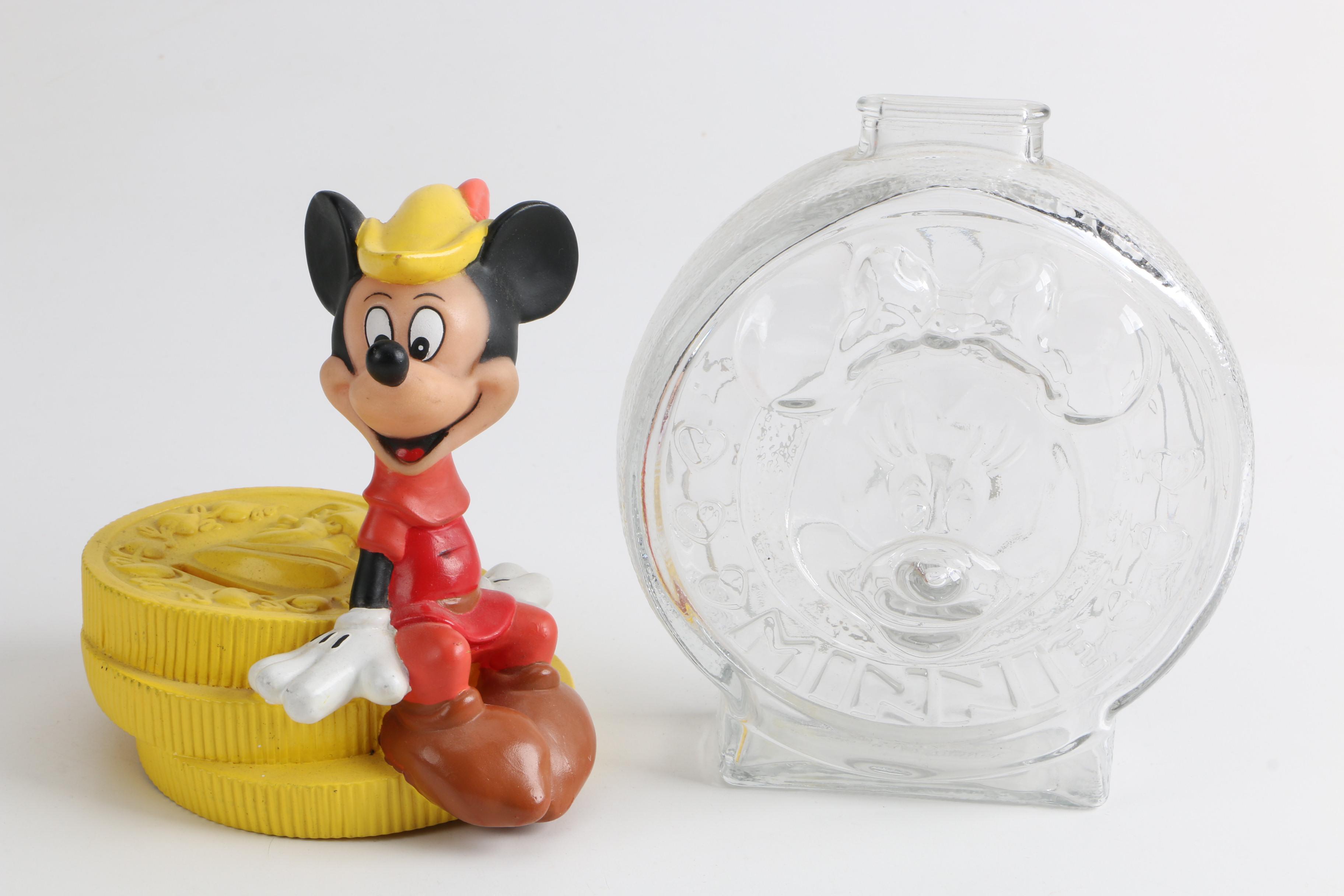 Vintage Mickey Mouse Banks