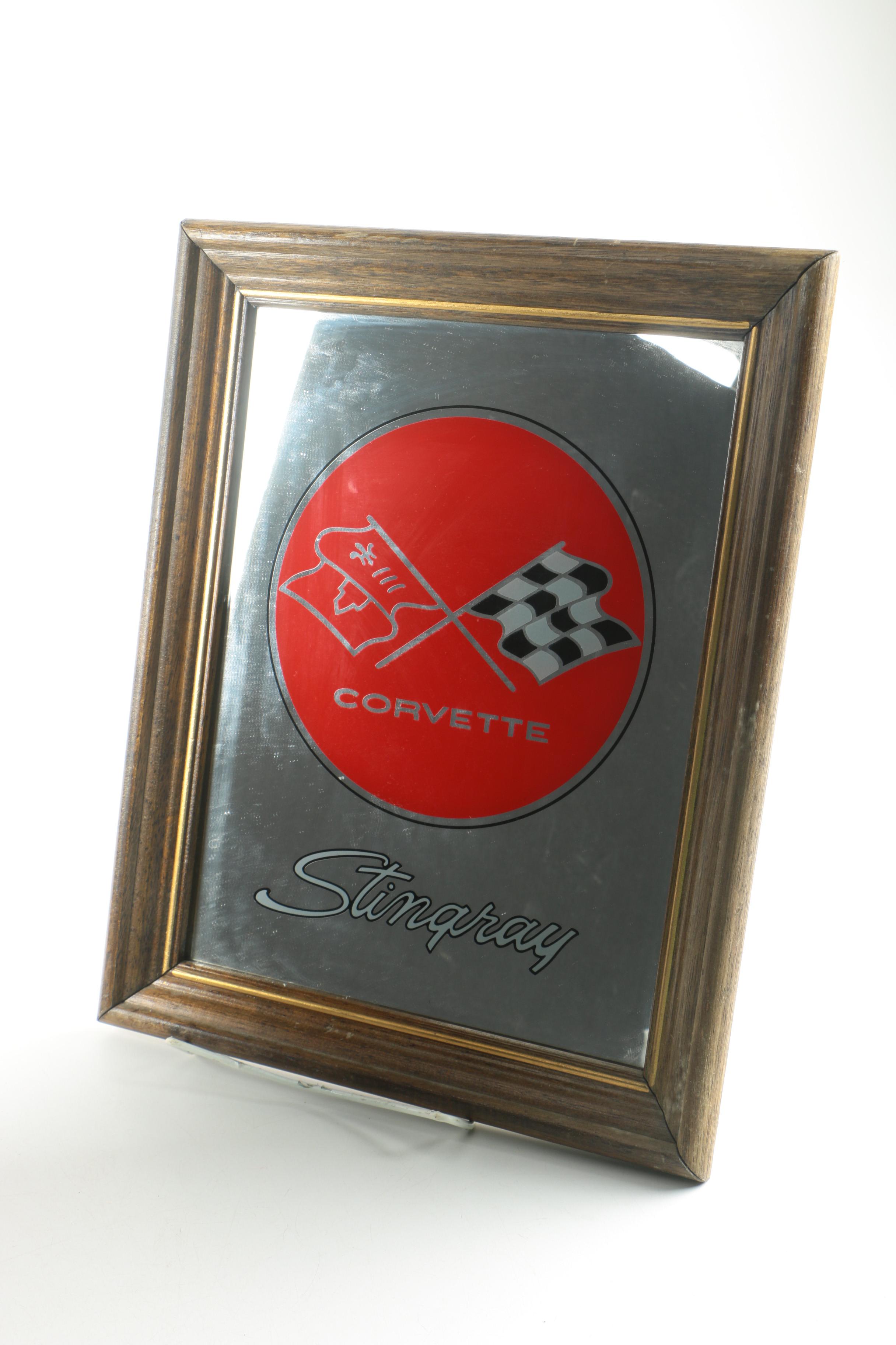 Corvette Mirrors and Poster