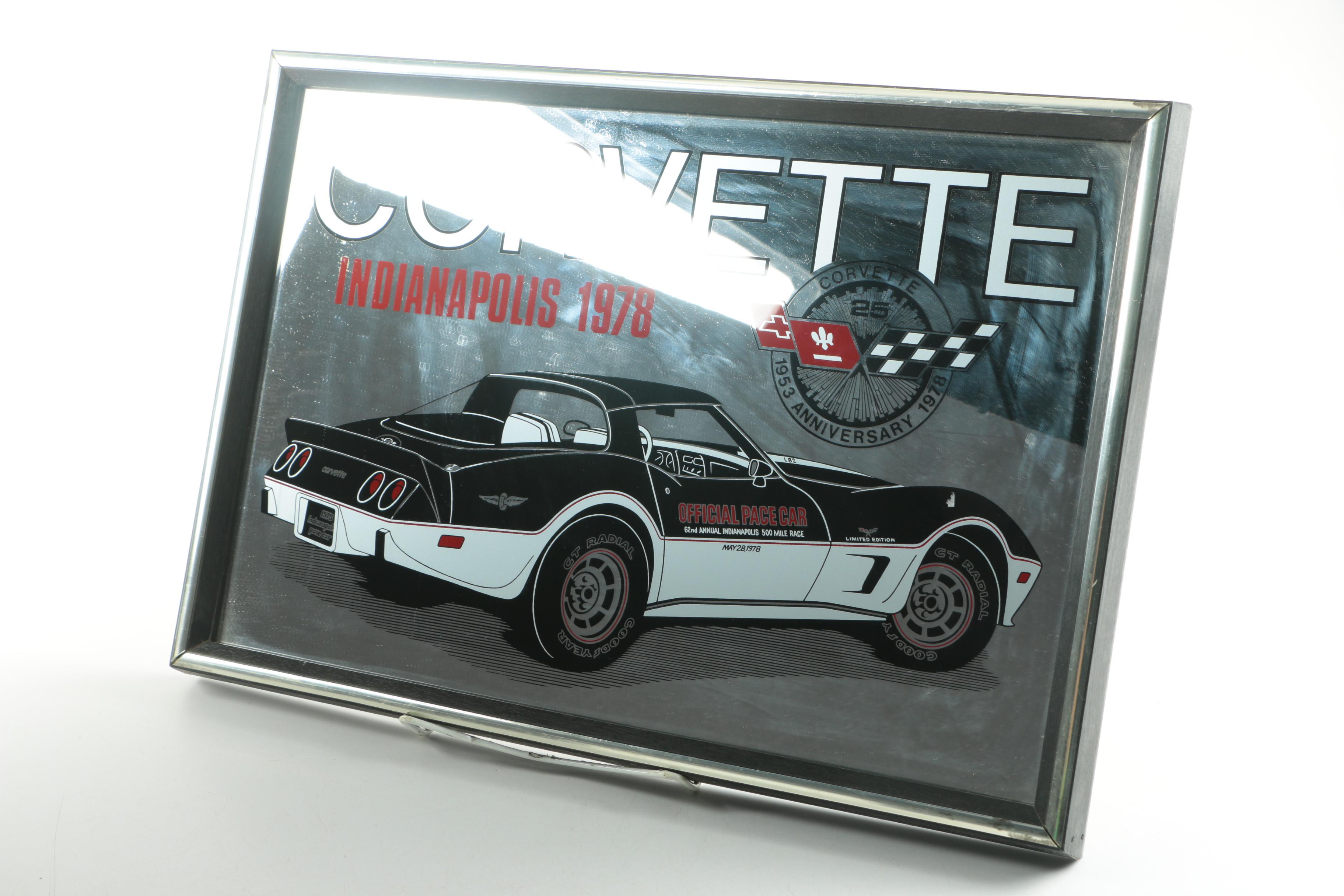 Corvette Mirrors and Poster