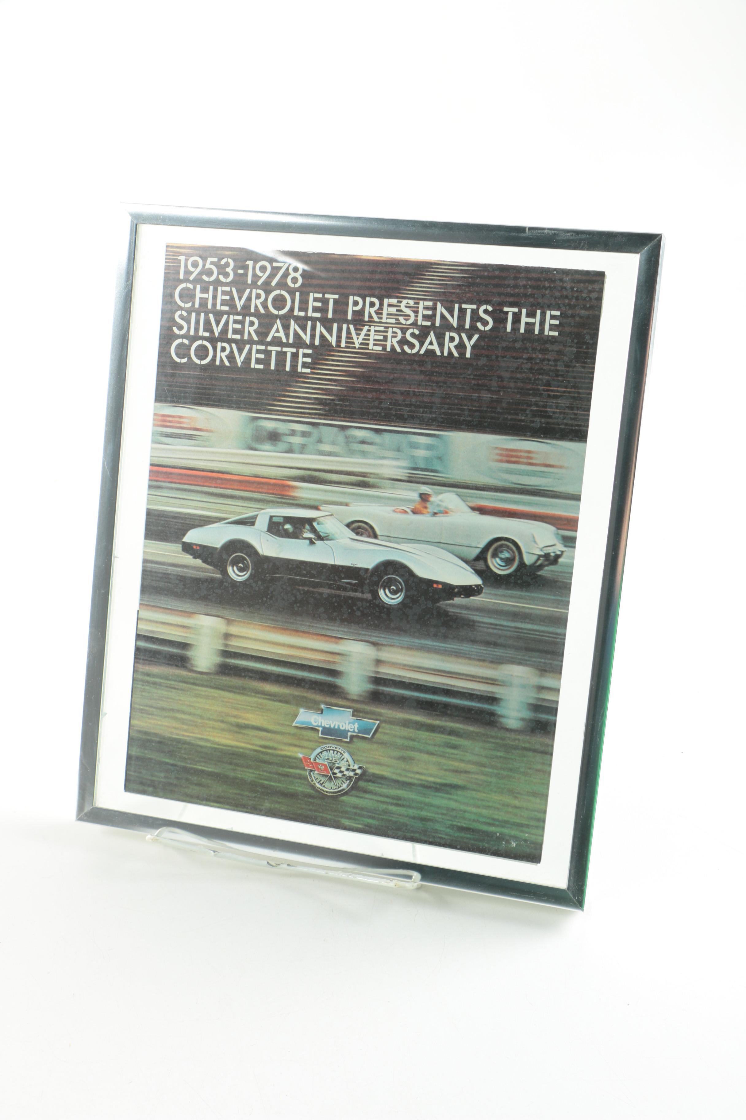 Corvette Mirrors and Poster