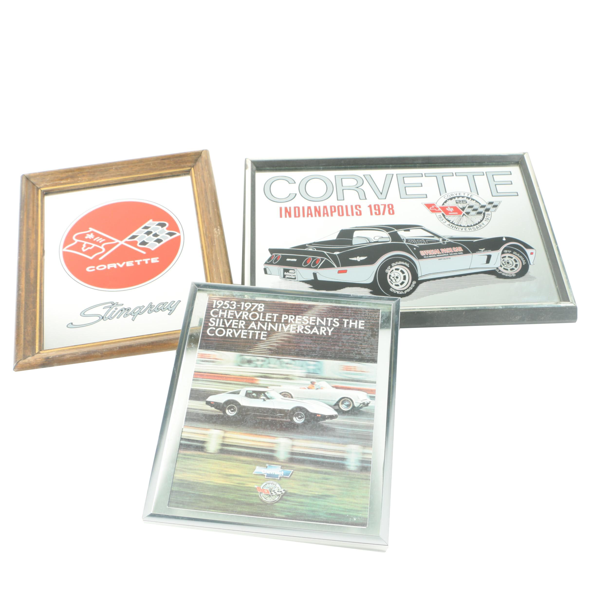 Corvette Mirrors and Poster