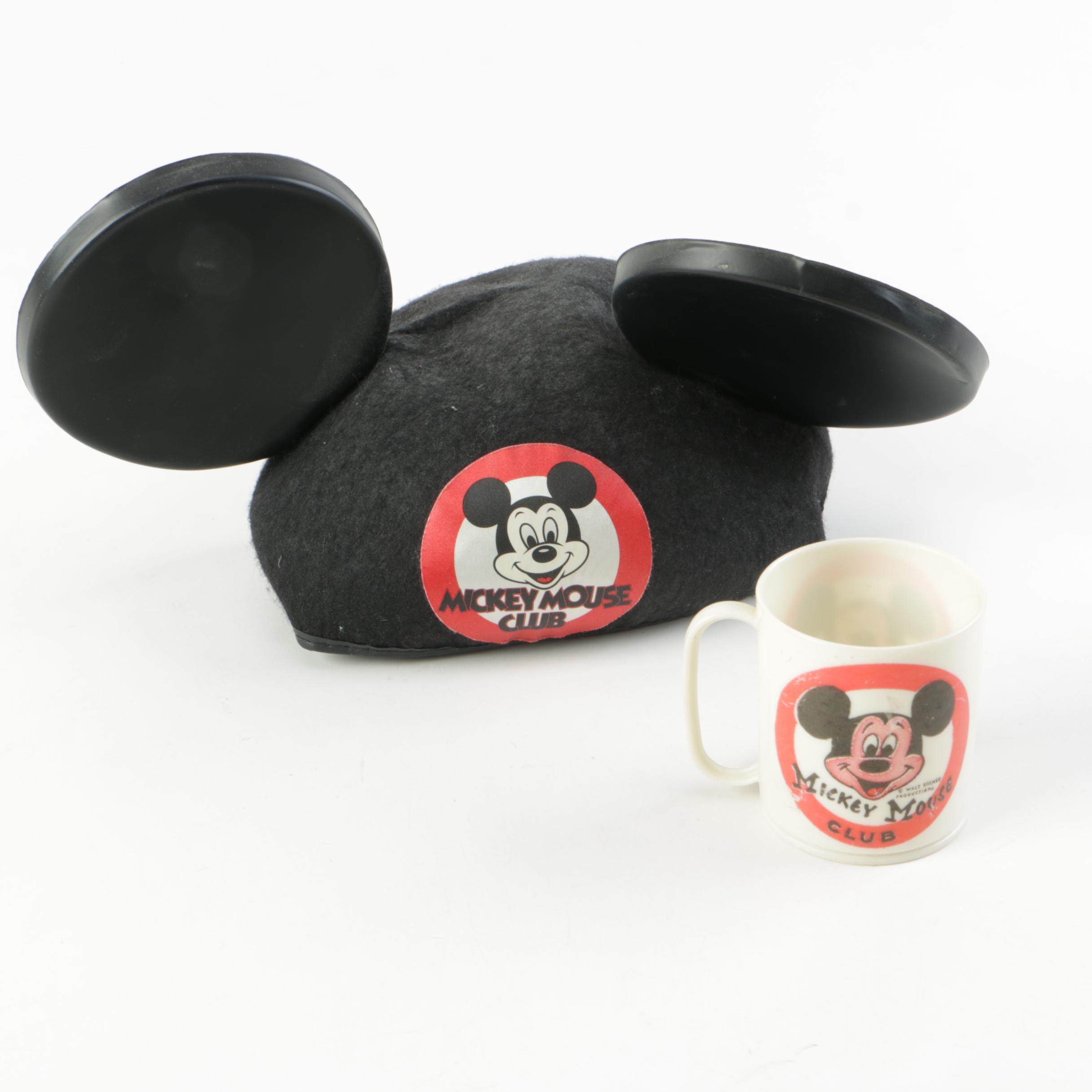 Mickey Mouse Club Hat and Cup