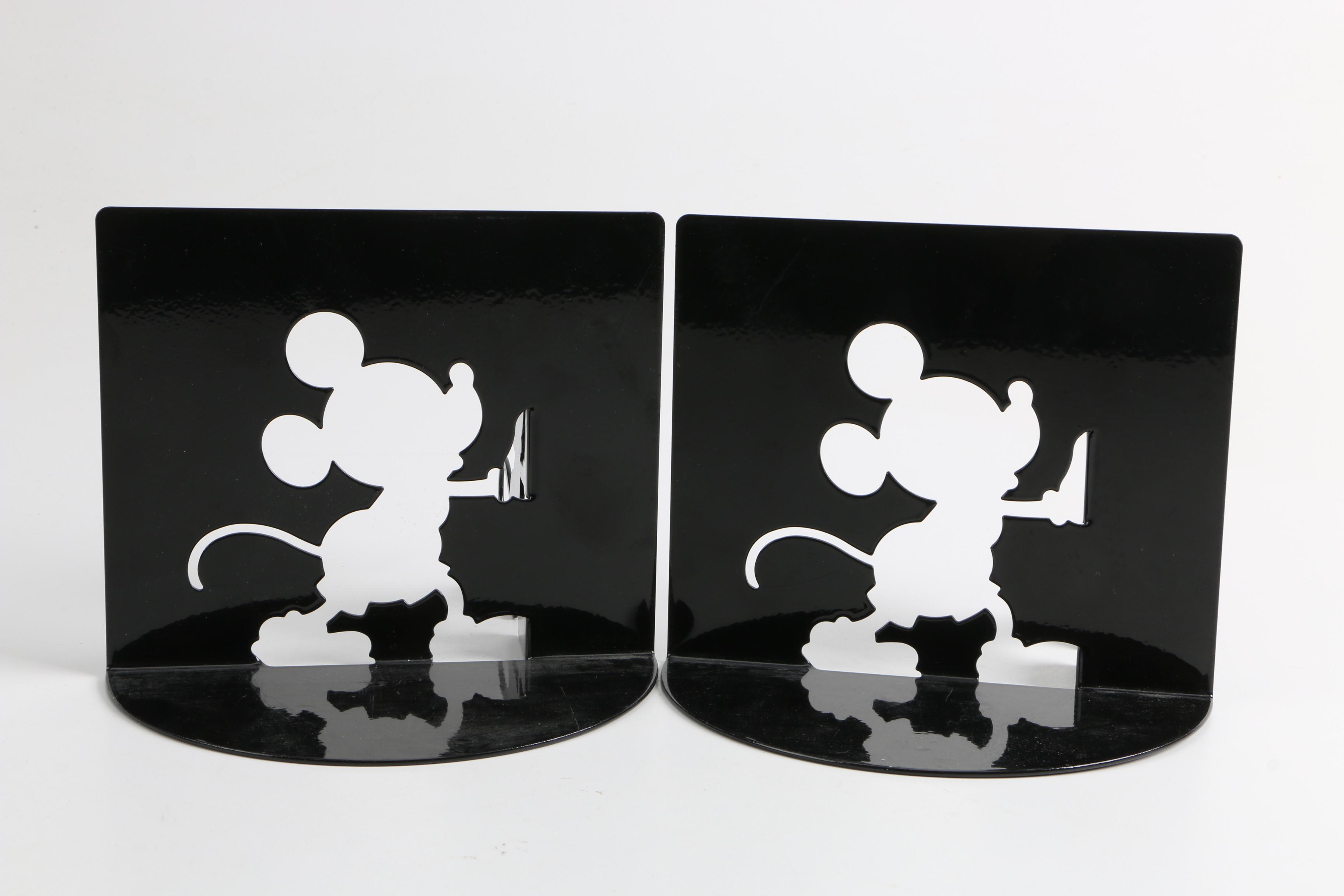 Assortment of Disney Books and Merchandise