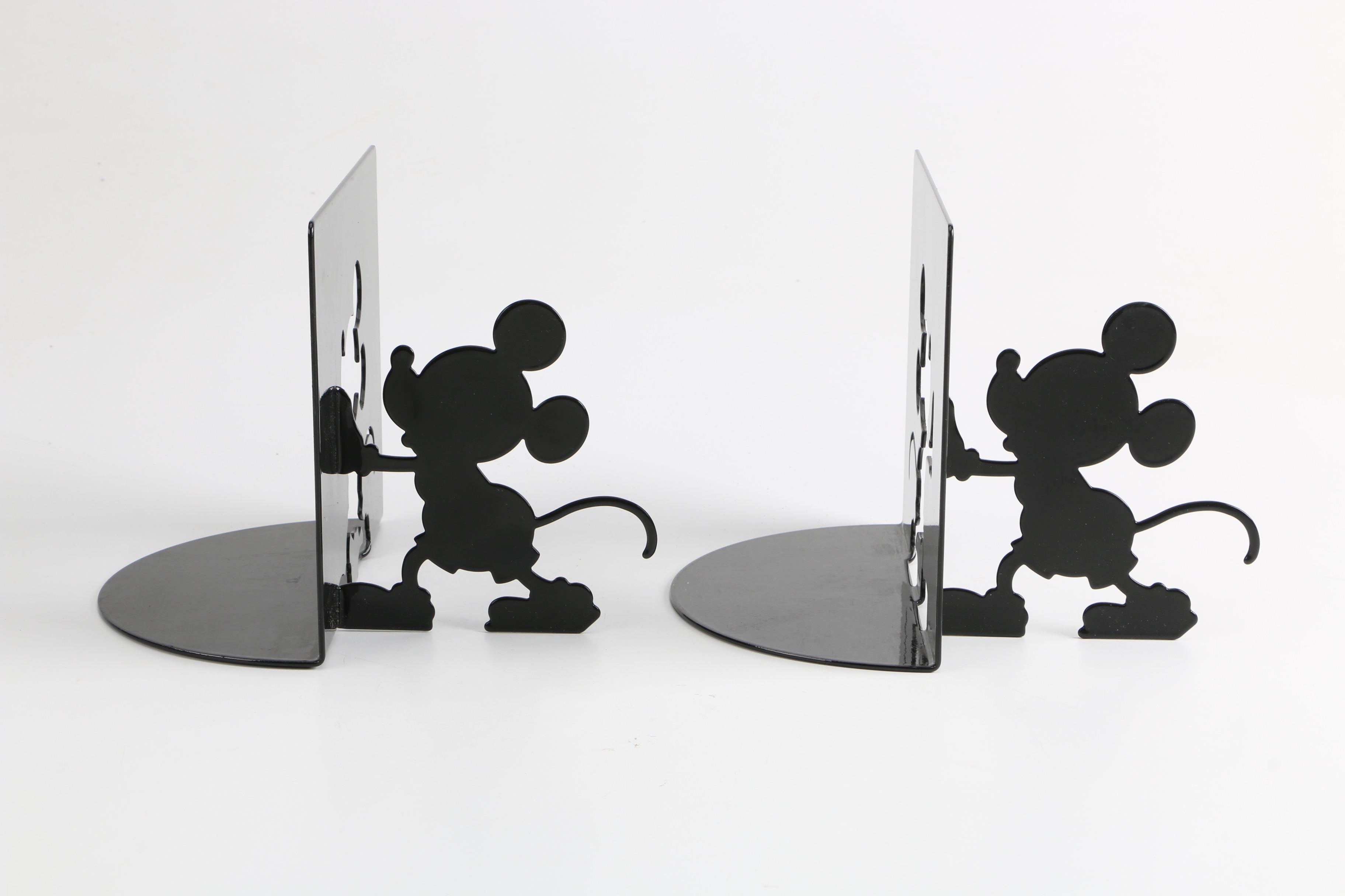 Assortment of Disney Books and Merchandise