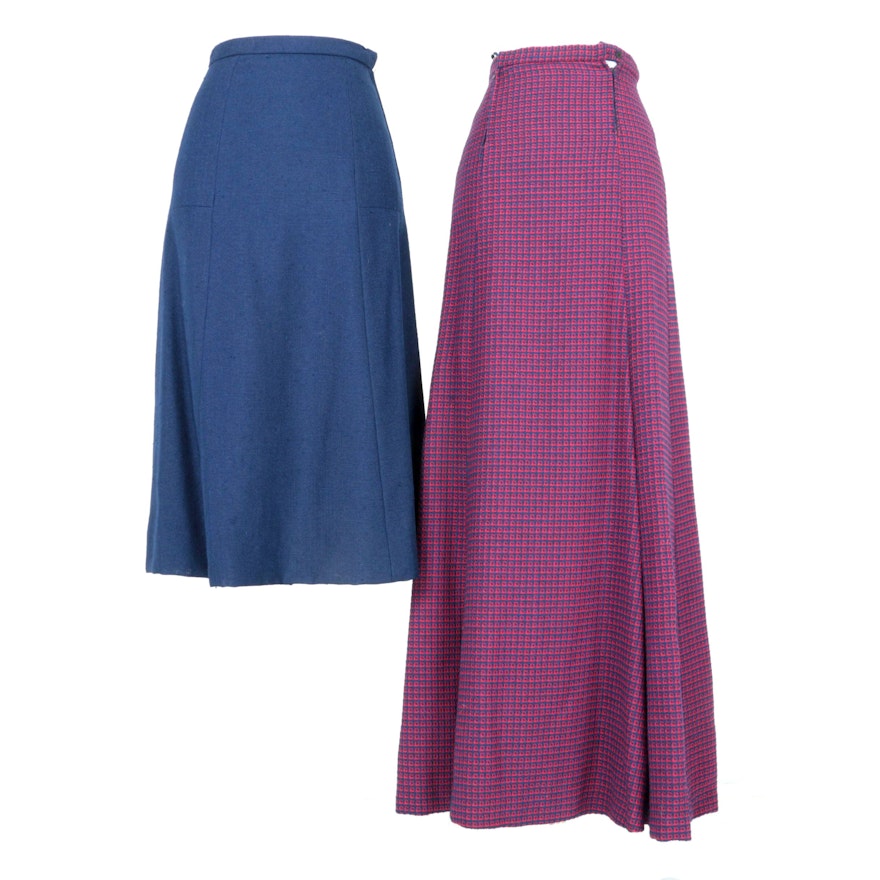 Pair of Vintage Cardinali Skirts