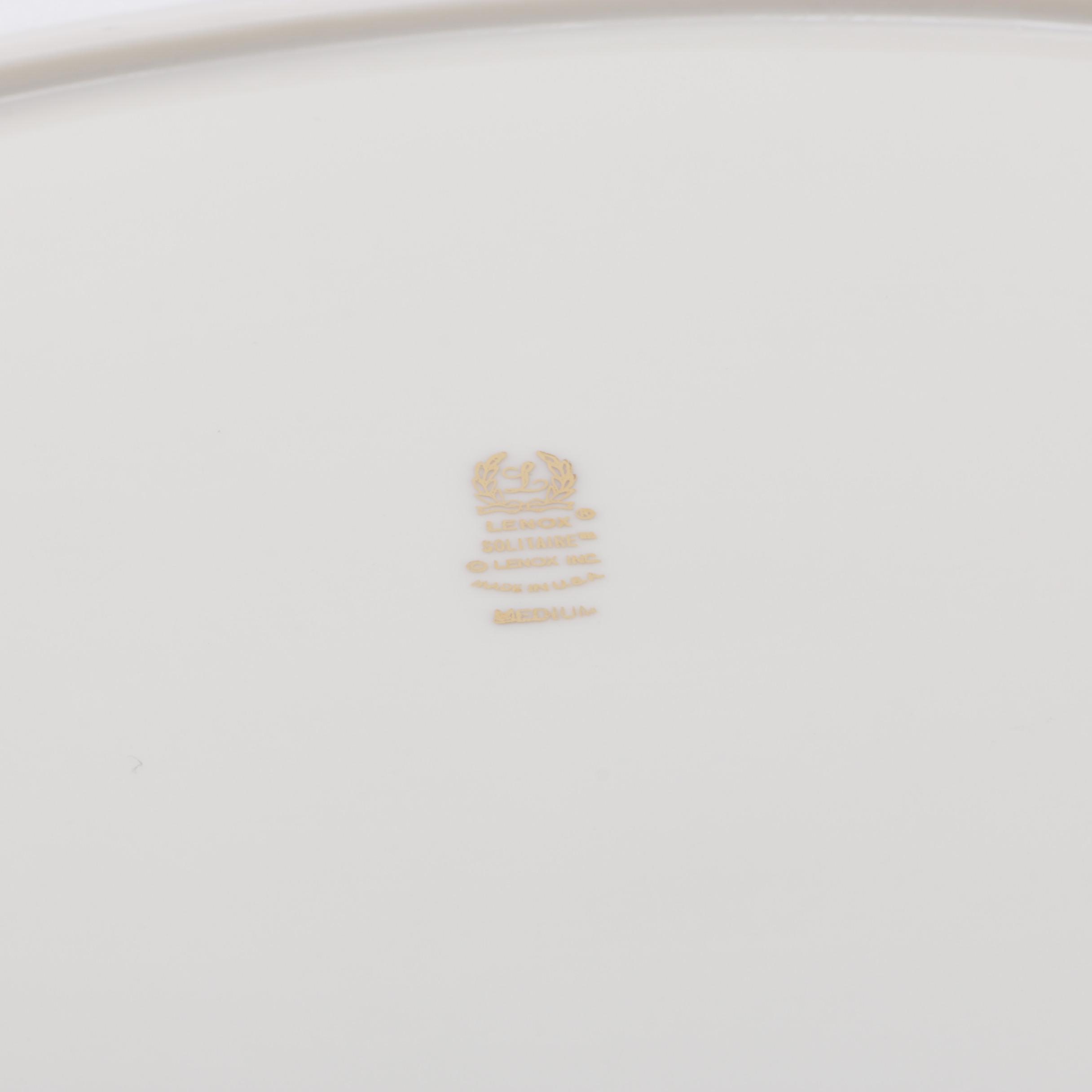 Lenox "Solitaire" Tableware