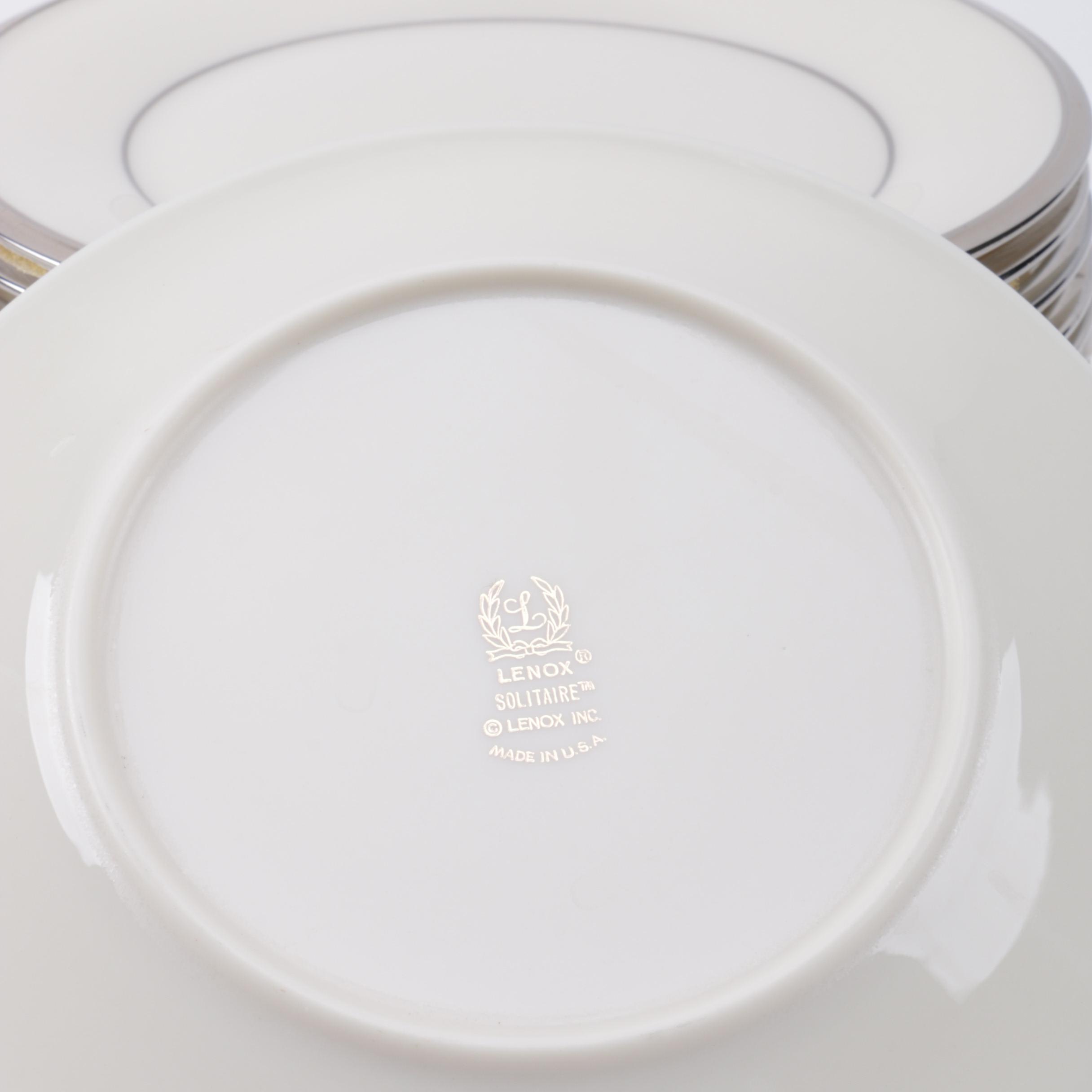 Lenox "Solitaire" Tableware