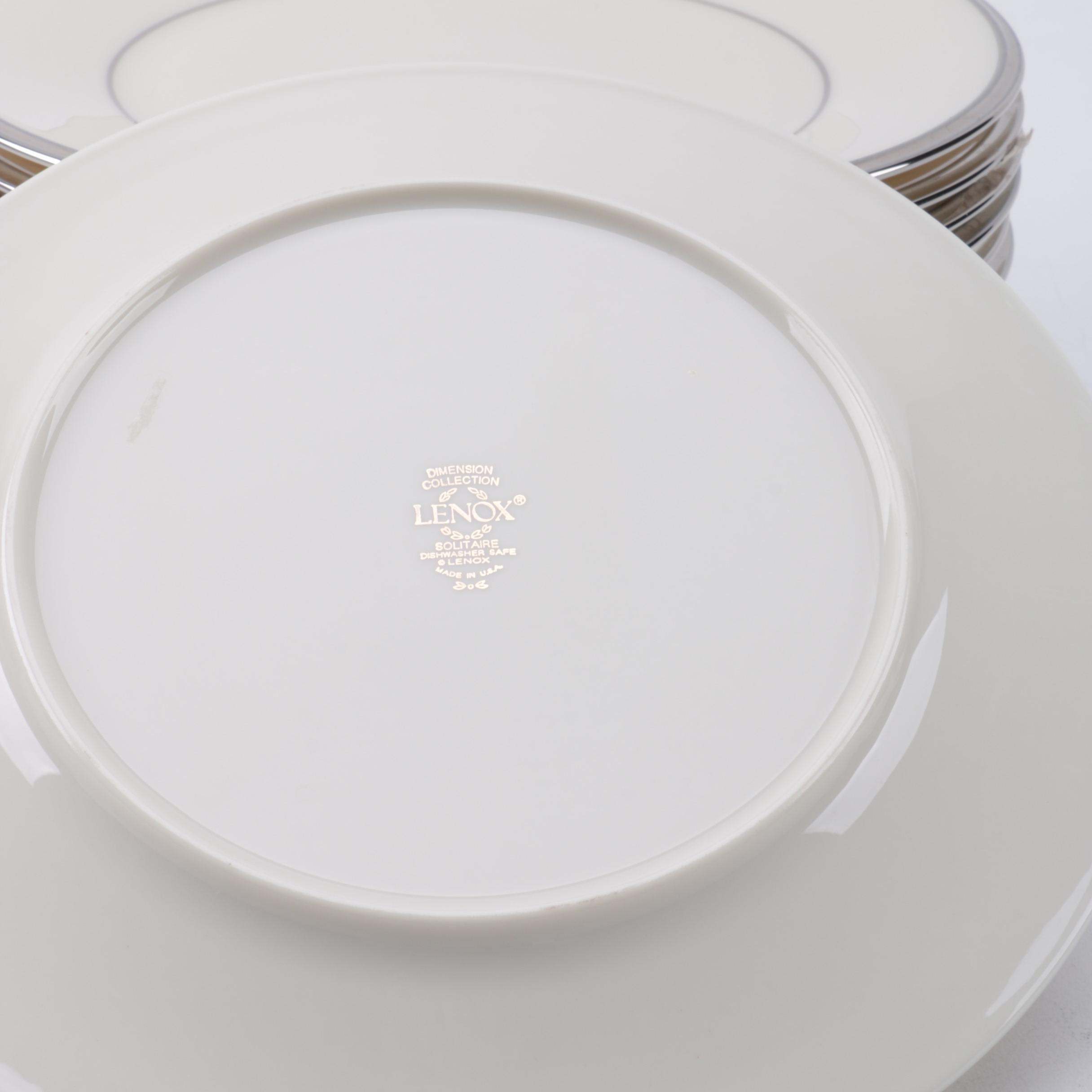 Lenox "Solitaire" Tableware