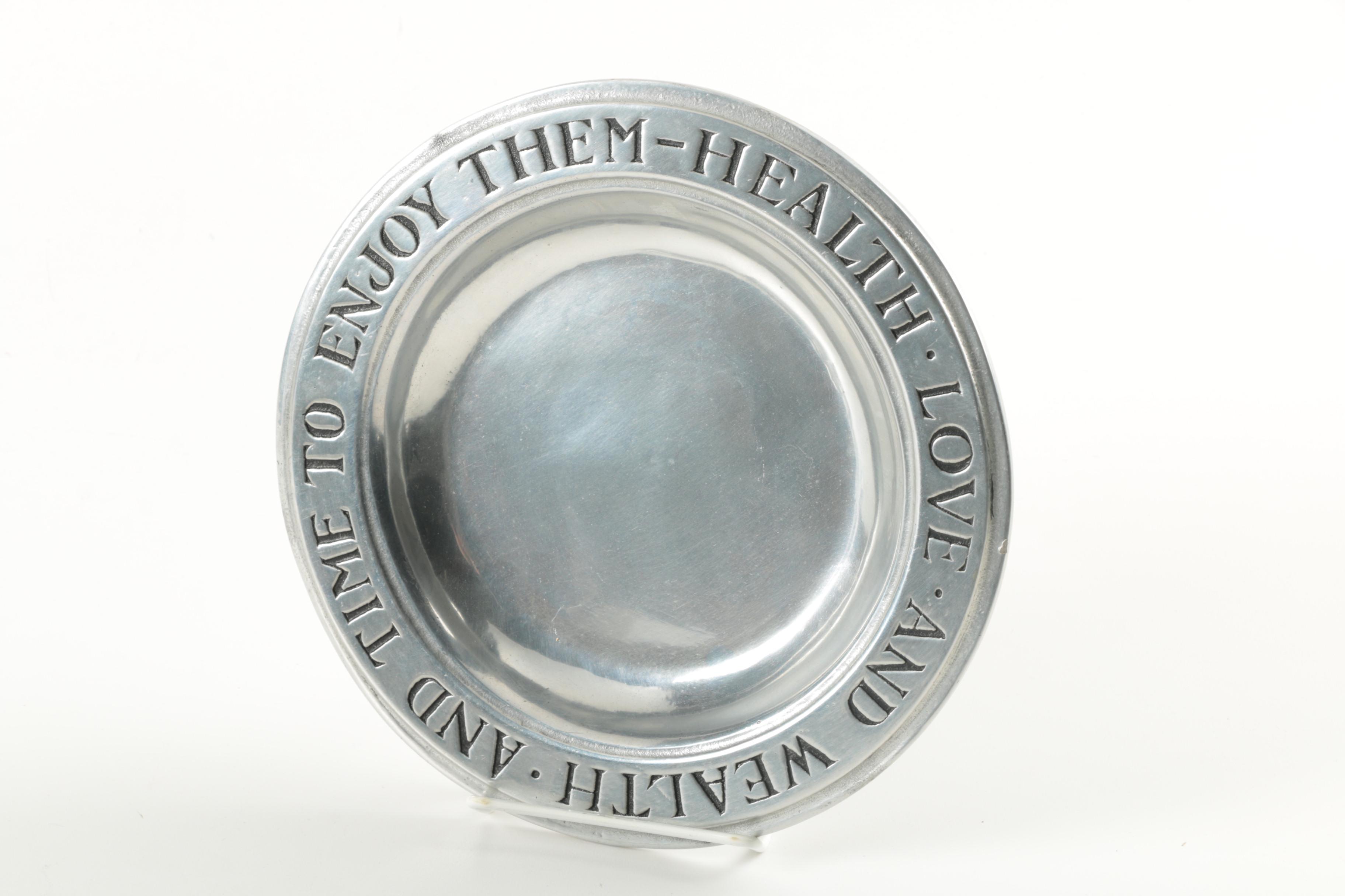 Williamsport Foundry Pewter, Wilton Armetale and Other Pewter Tableware