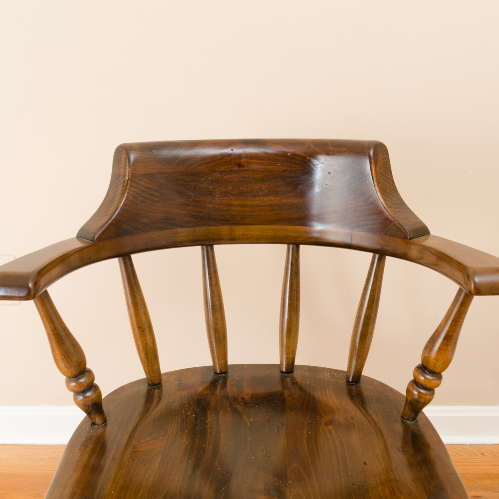 Vintage Captains Chair by Kling Colonial