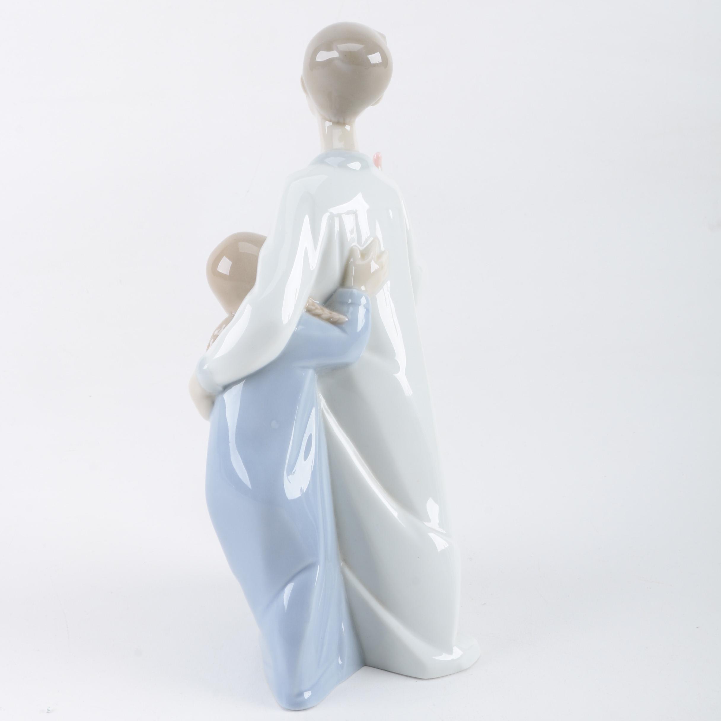 Lladro "Boy in Nightshirt" Figurine