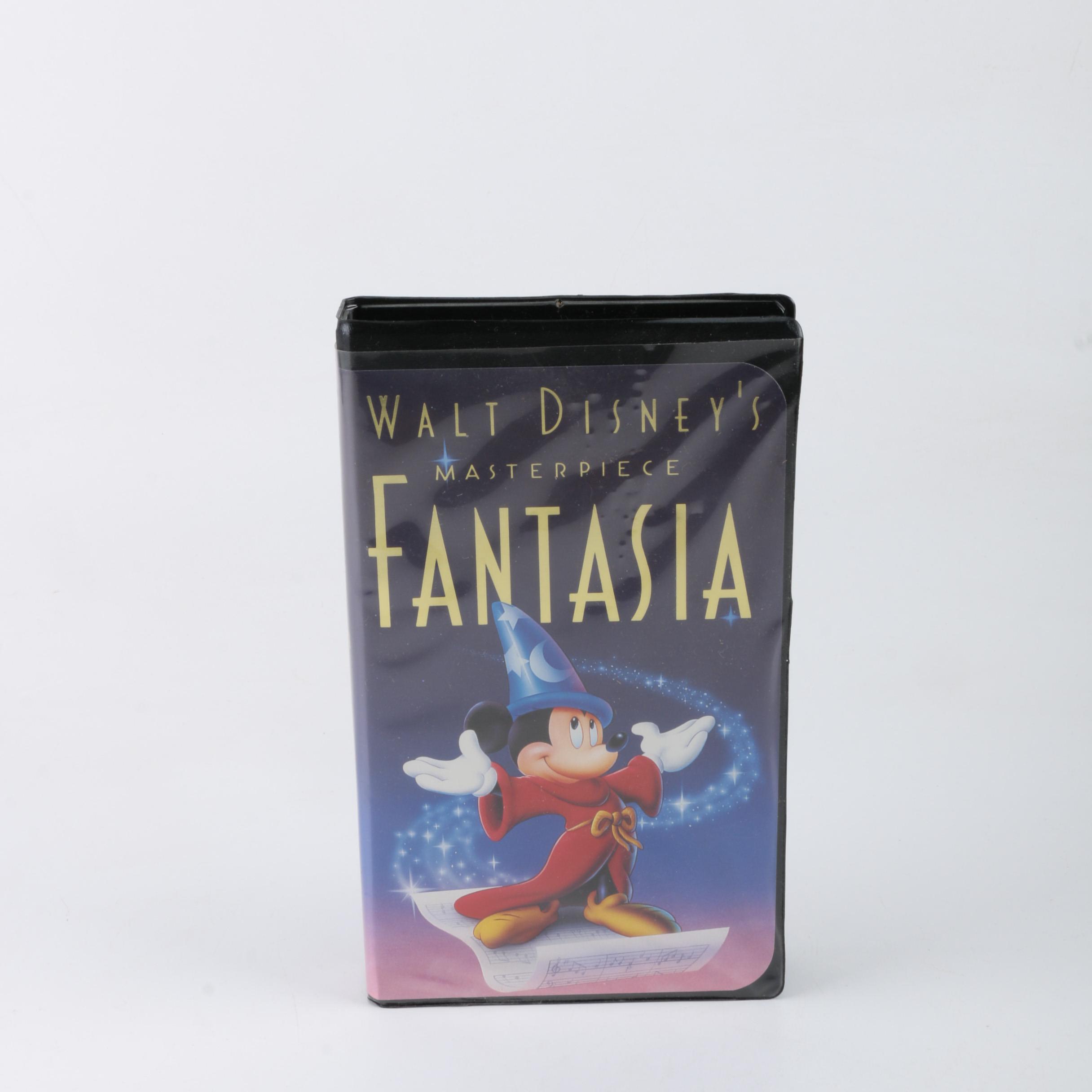 1991 "Fantasia" "Masterpiece" Edition on VHS