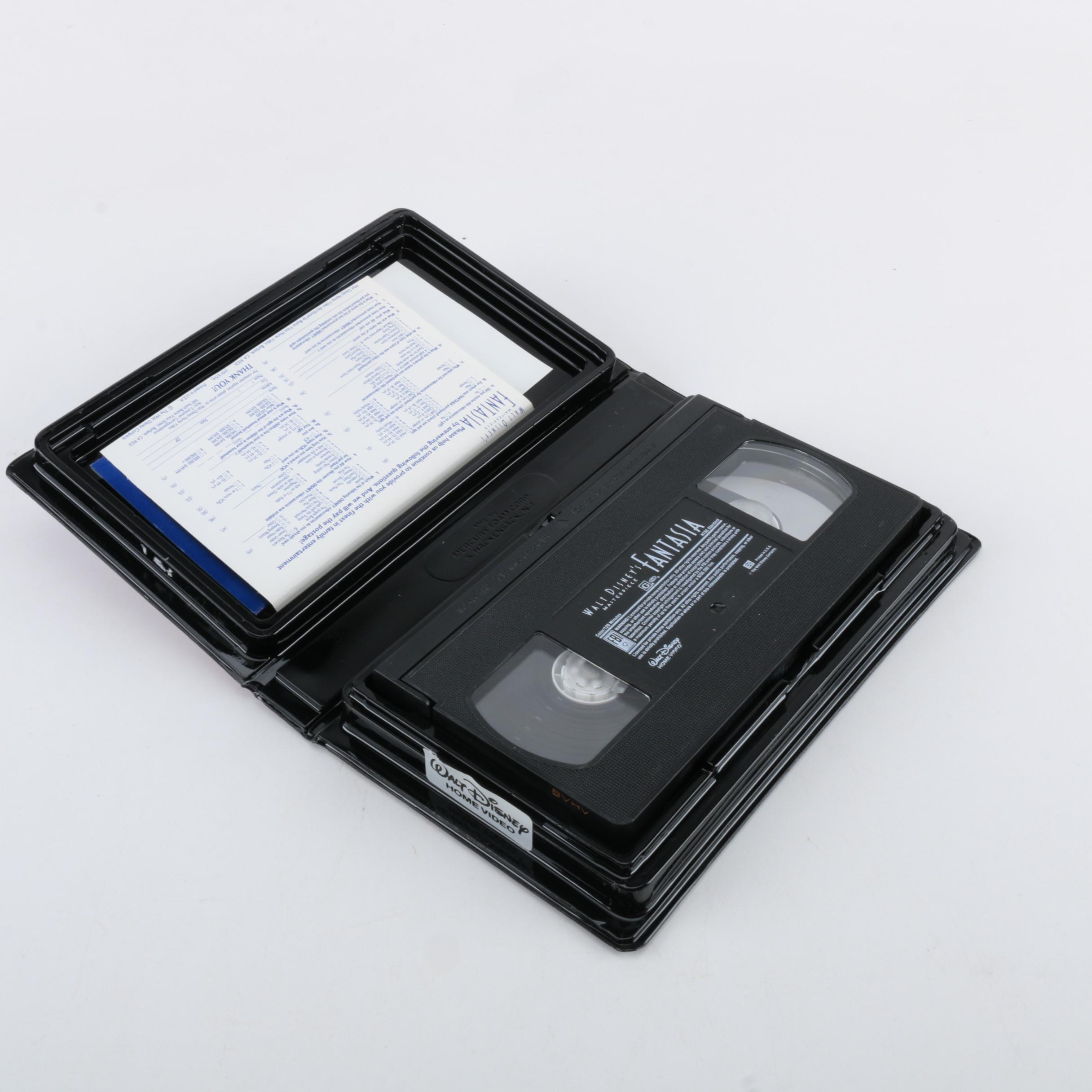 1991 "Fantasia" "Masterpiece" Edition on VHS