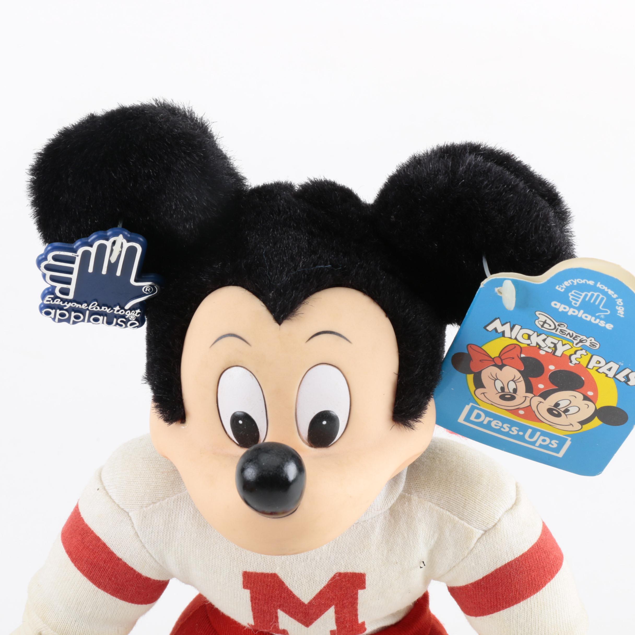 Vintage Mickey Mouse Plush Toys