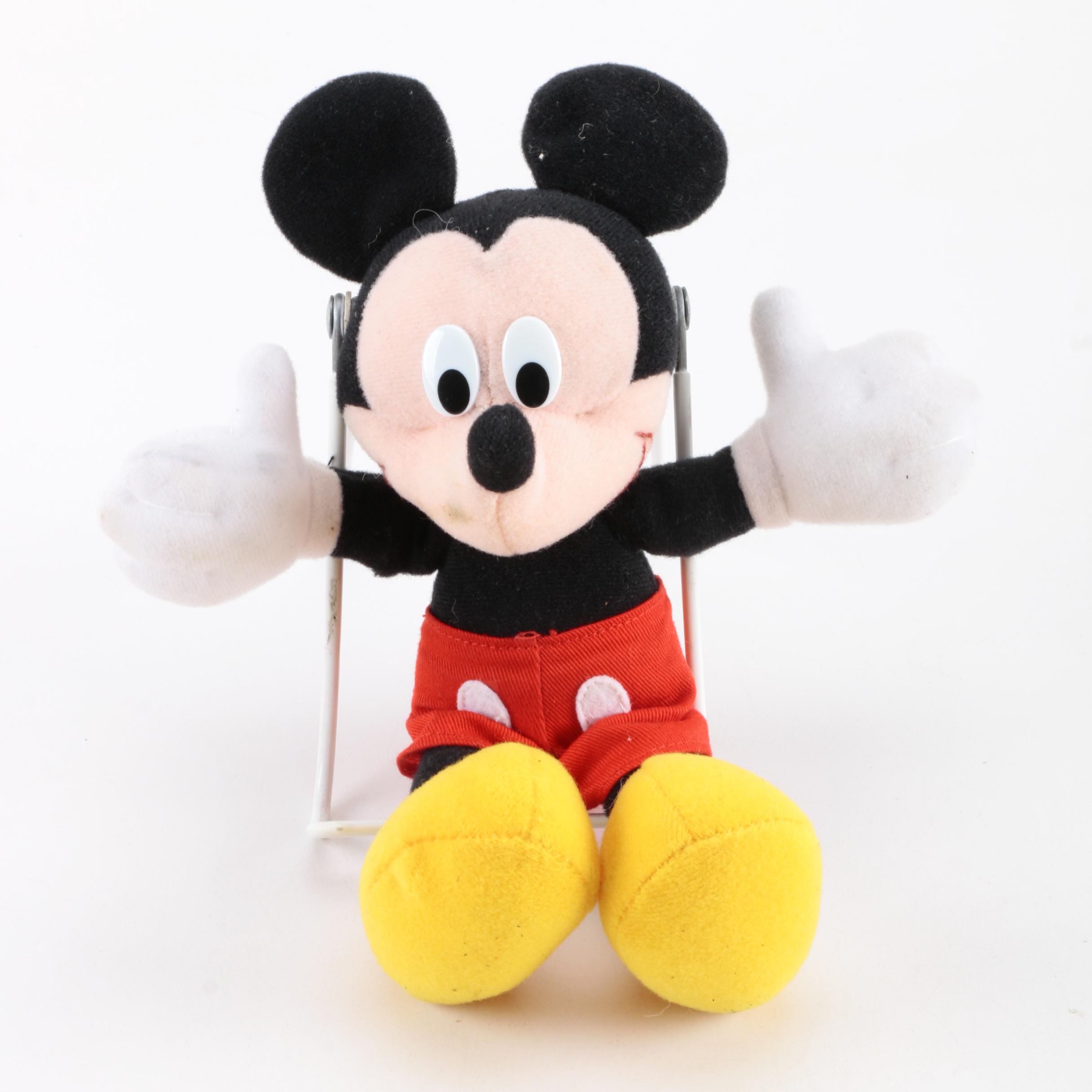 Vintage Mickey Mouse Plush Toys