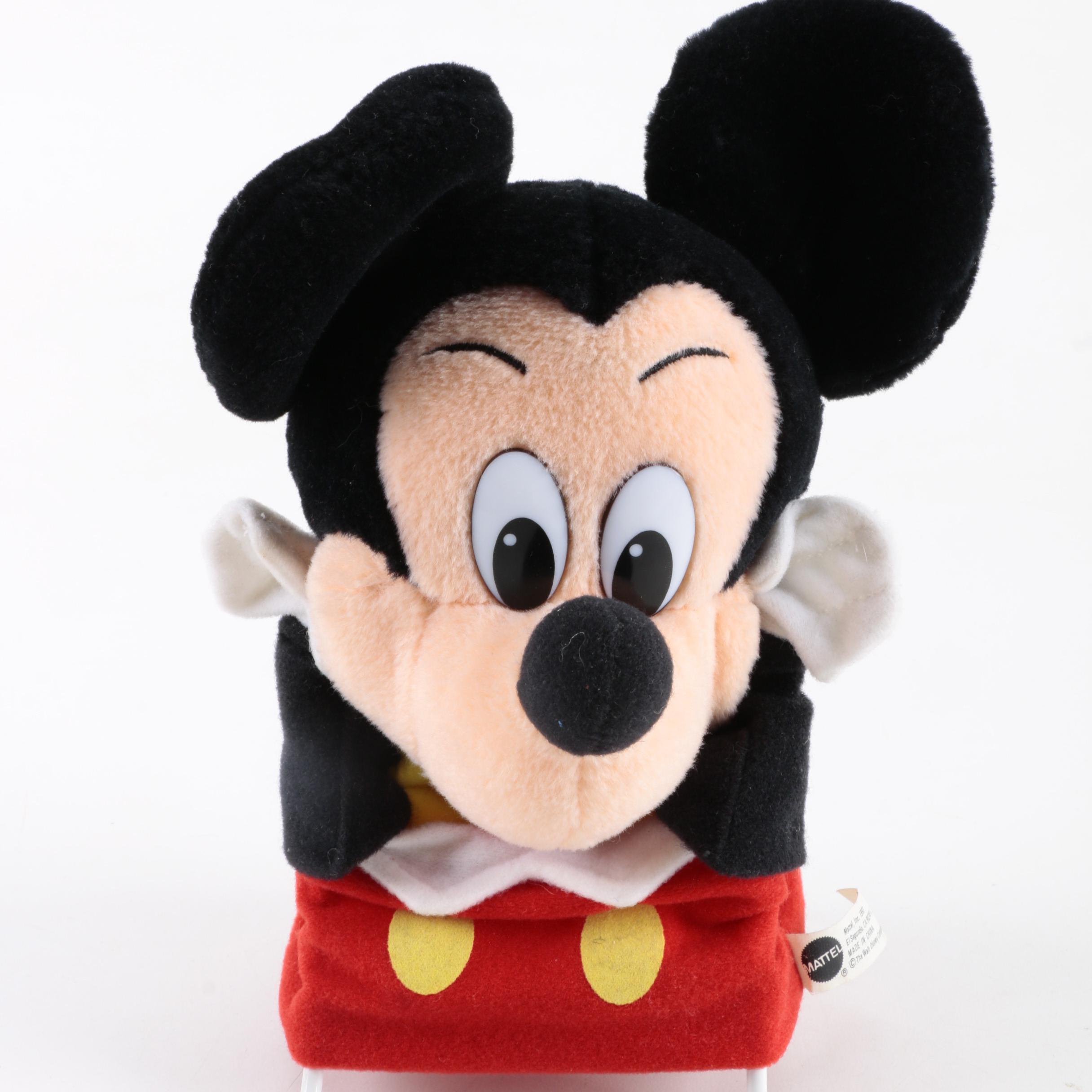 Vintage Mickey Mouse Plush Toys