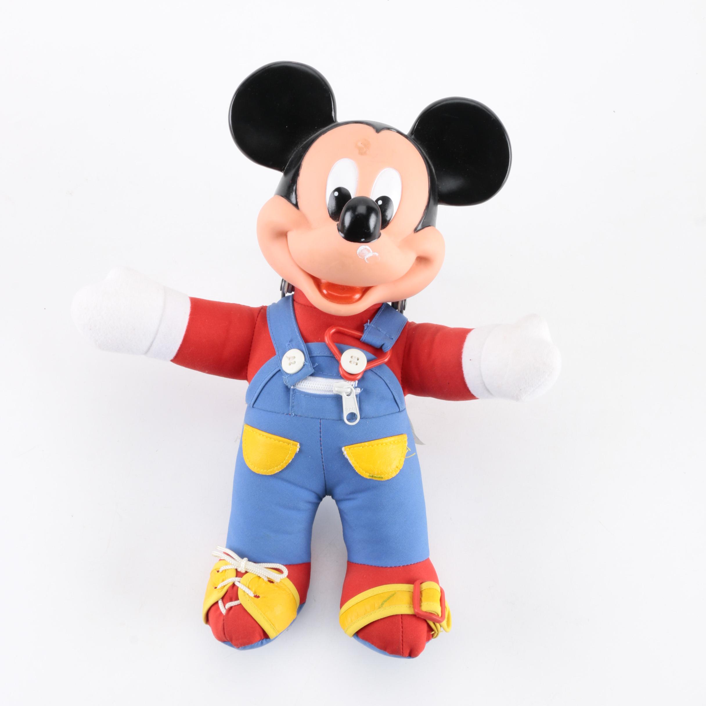 Vintage Mickey Mouse Plush Toys