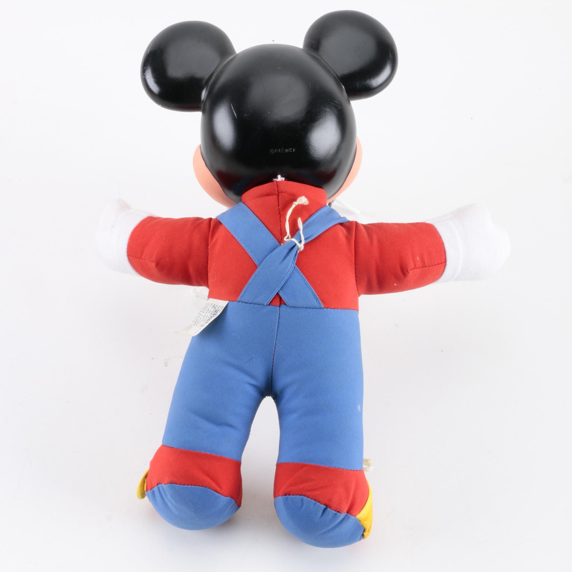 Vintage Mickey Mouse Plush Toys