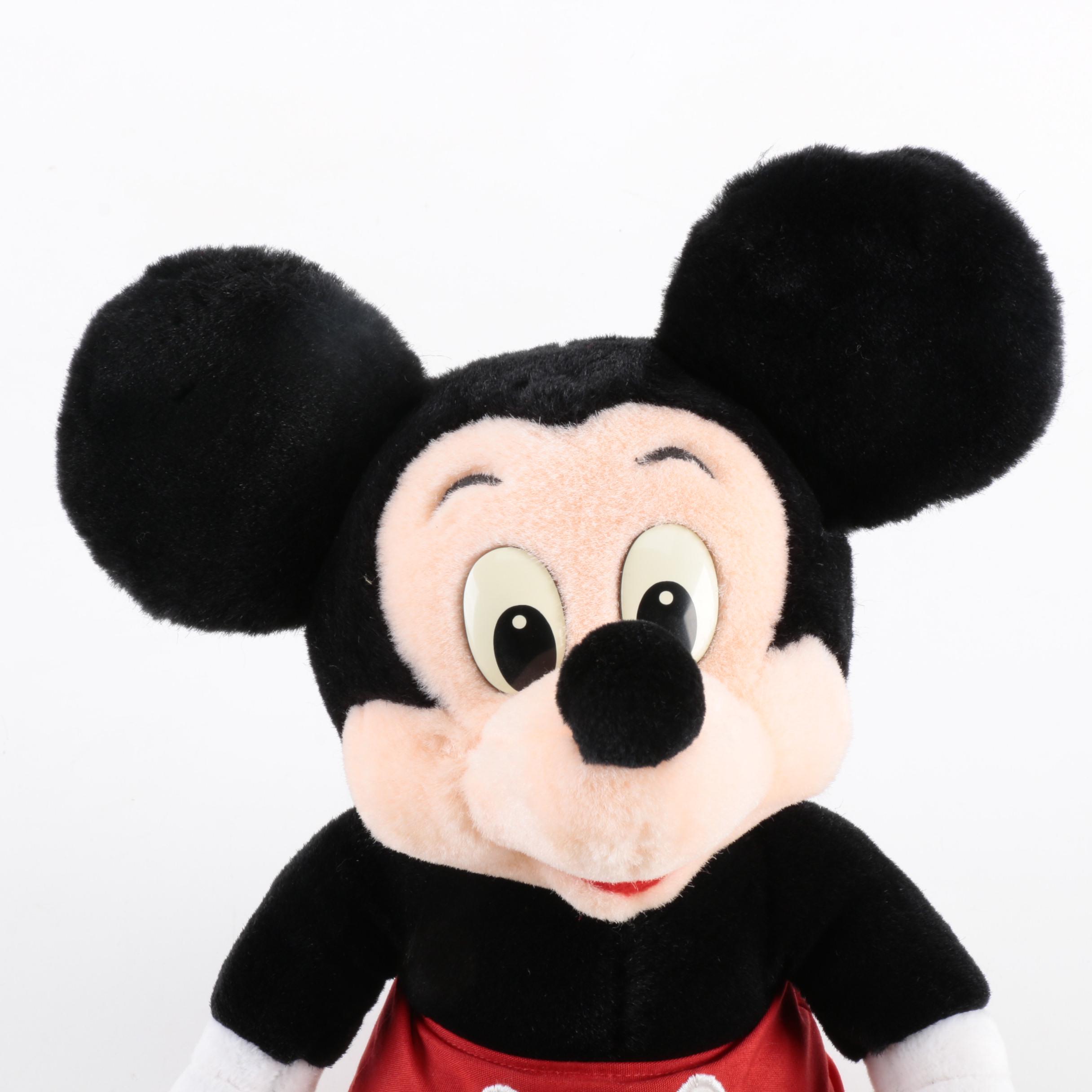 Vintage Mickey Mouse Plush Toys