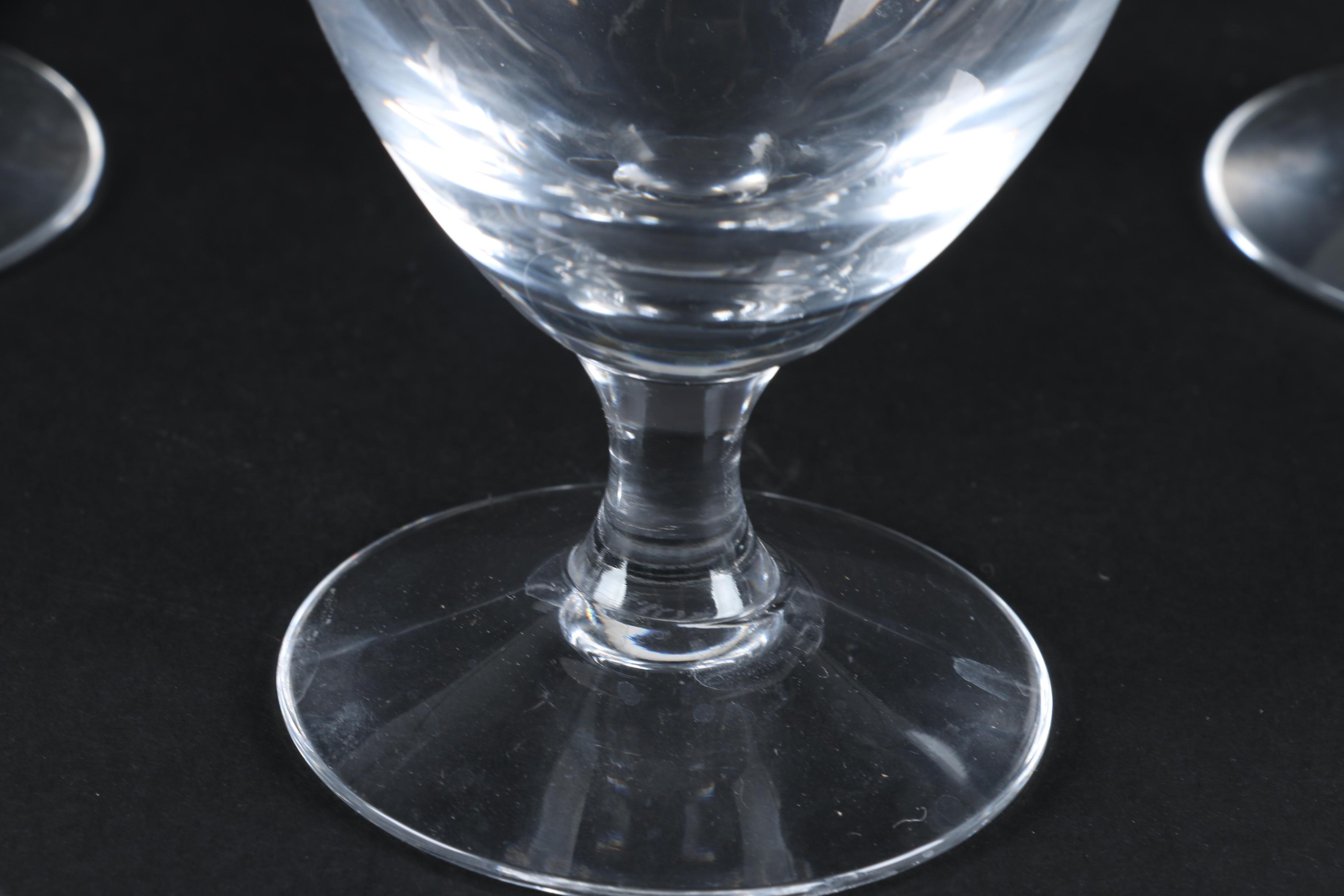 Fostoria "Platina Rose" Iced Tea Glasses