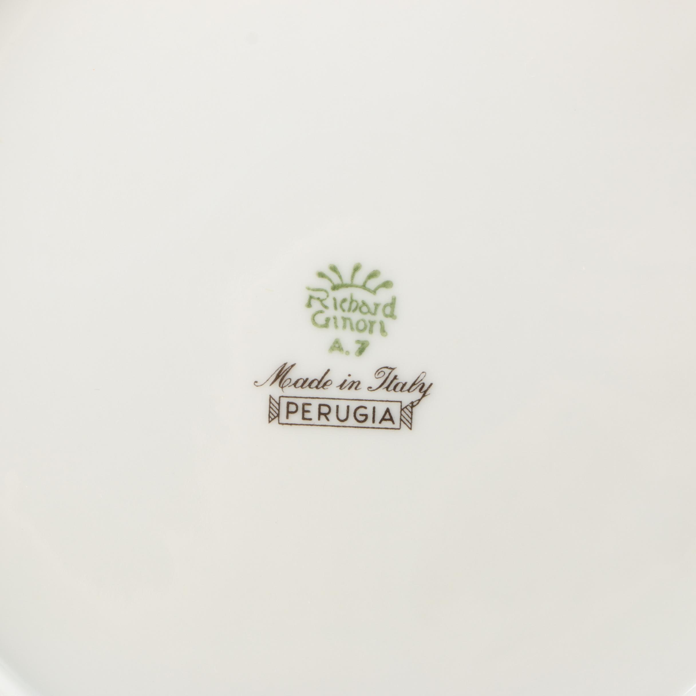Richard Ginori "Perugia" Porcelain Tableware