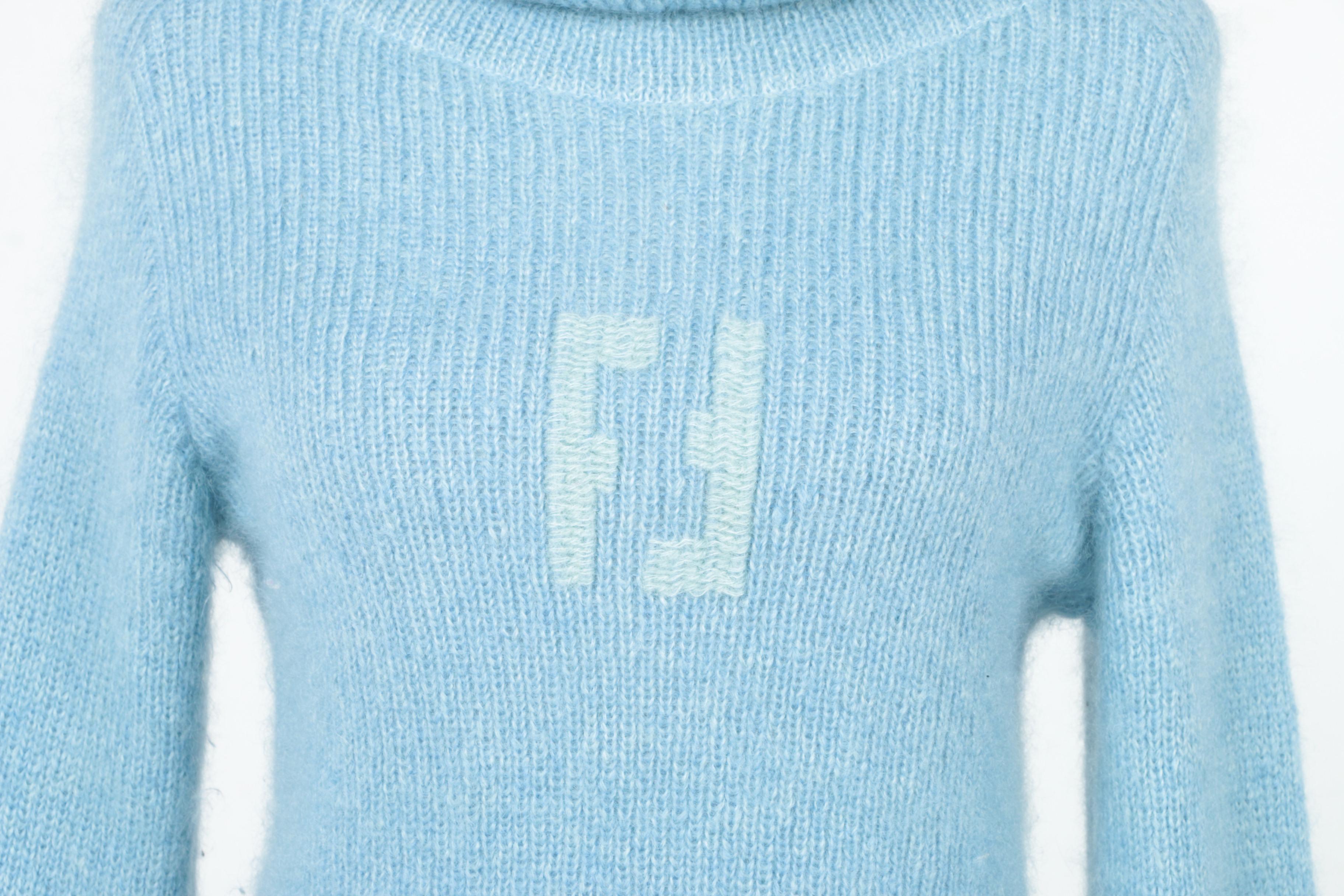 Women's Fendi Alpaca Cashmere Blend Sweater