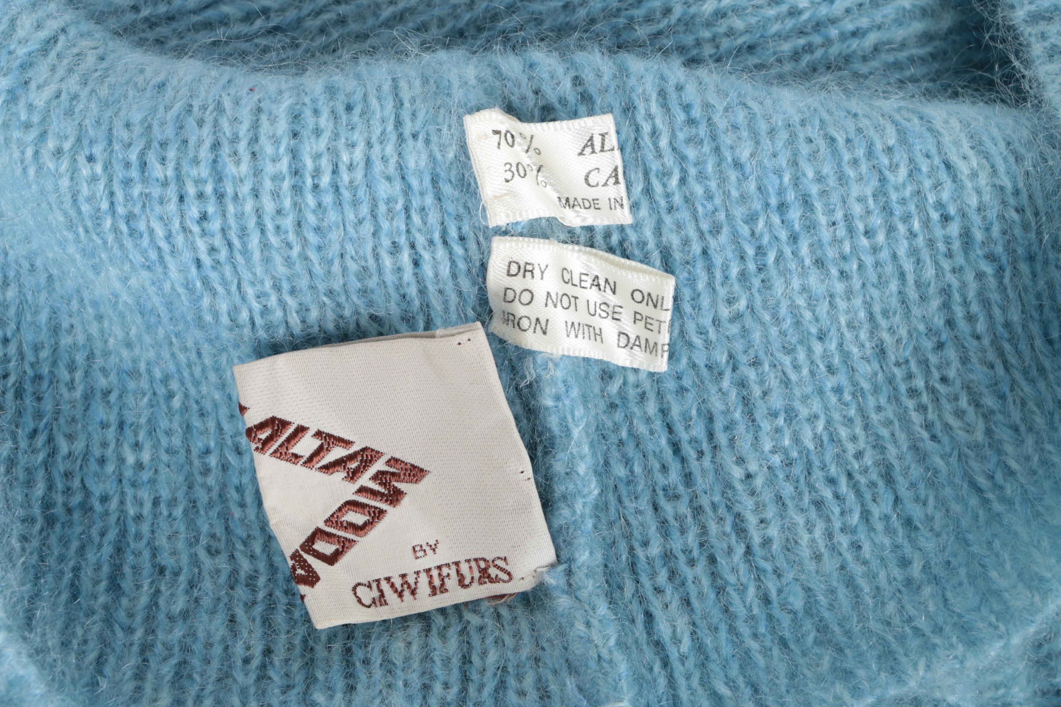 Women's Fendi Alpaca Cashmere Blend Sweater