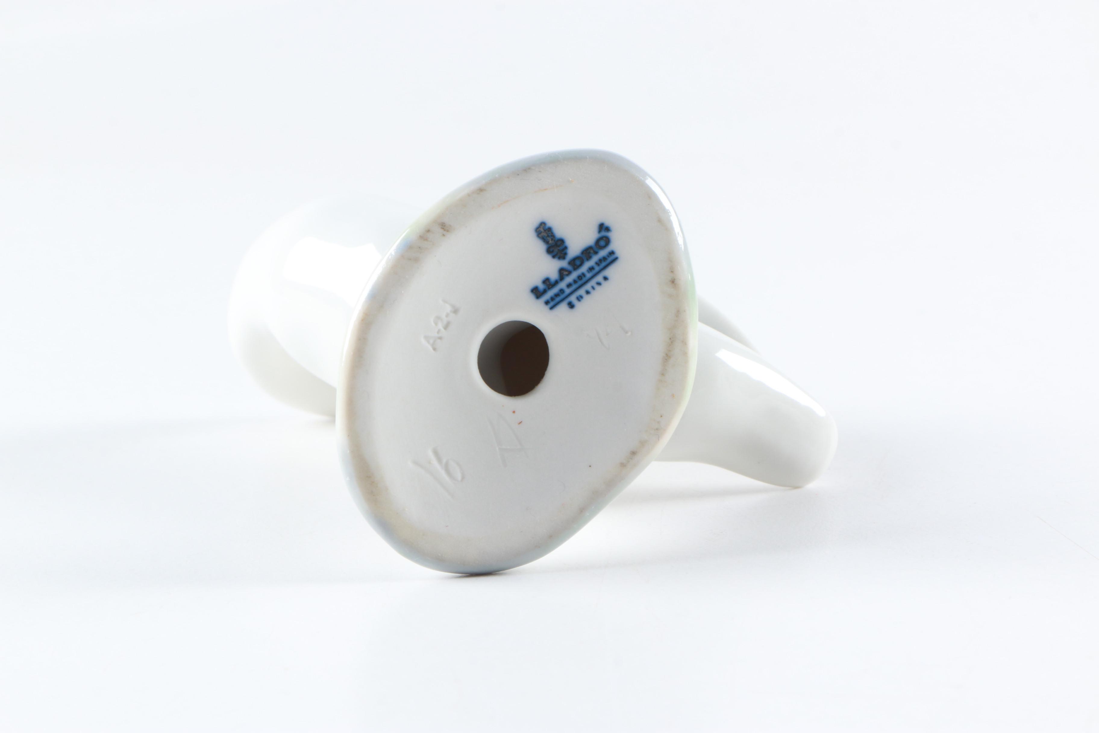 Lladro 'Angel Song' and Geese Figurines