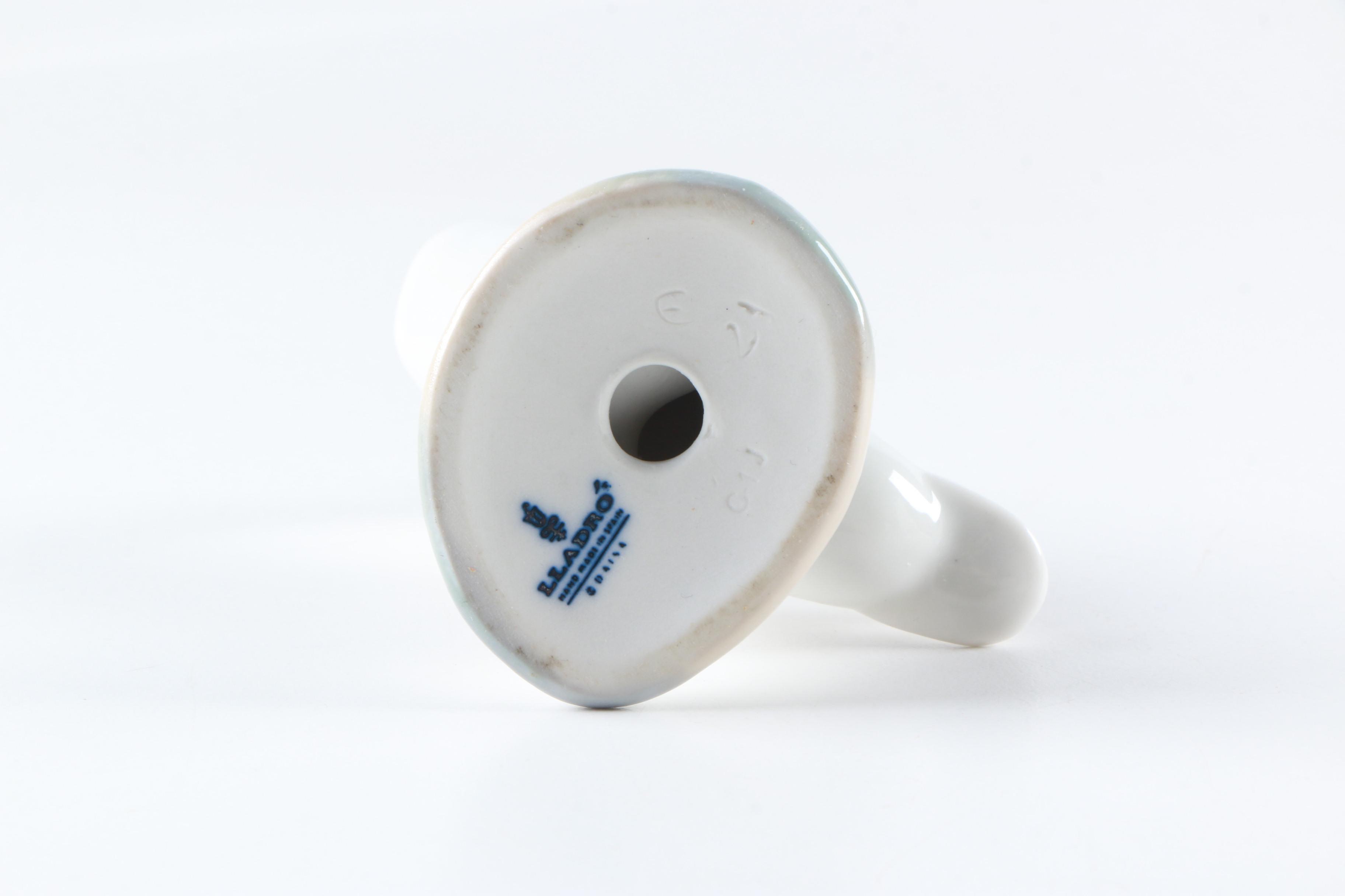 Lladro 'Angel Song' and Geese Figurines