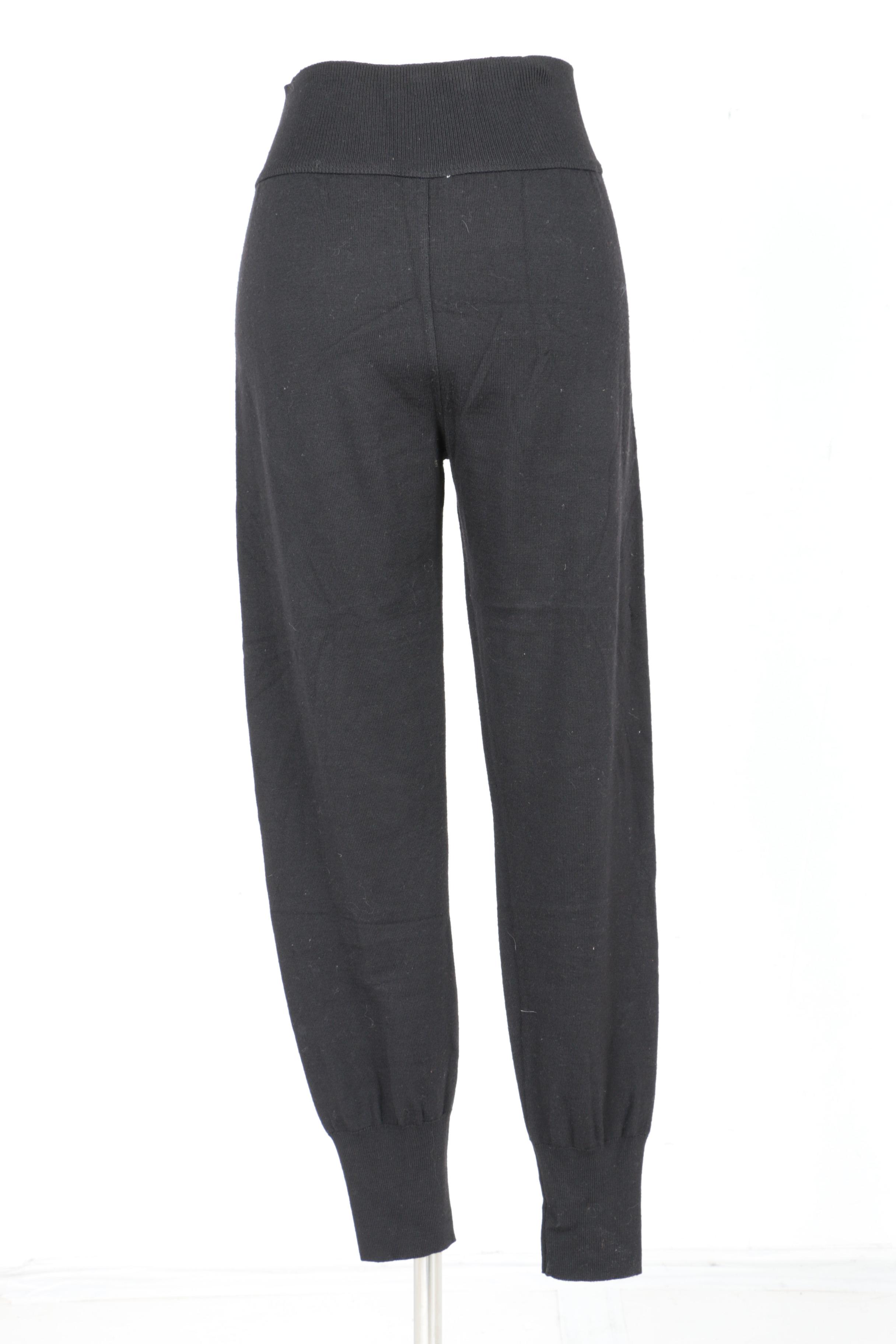 Alaïa Black Wool Pants