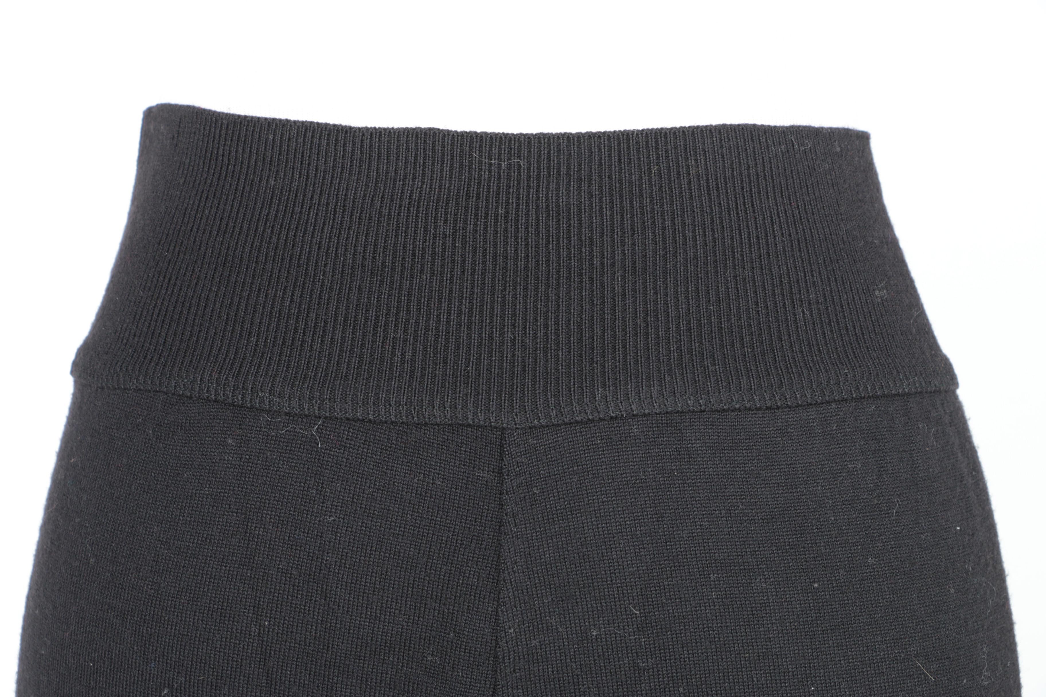 Alaïa Black Wool Pants