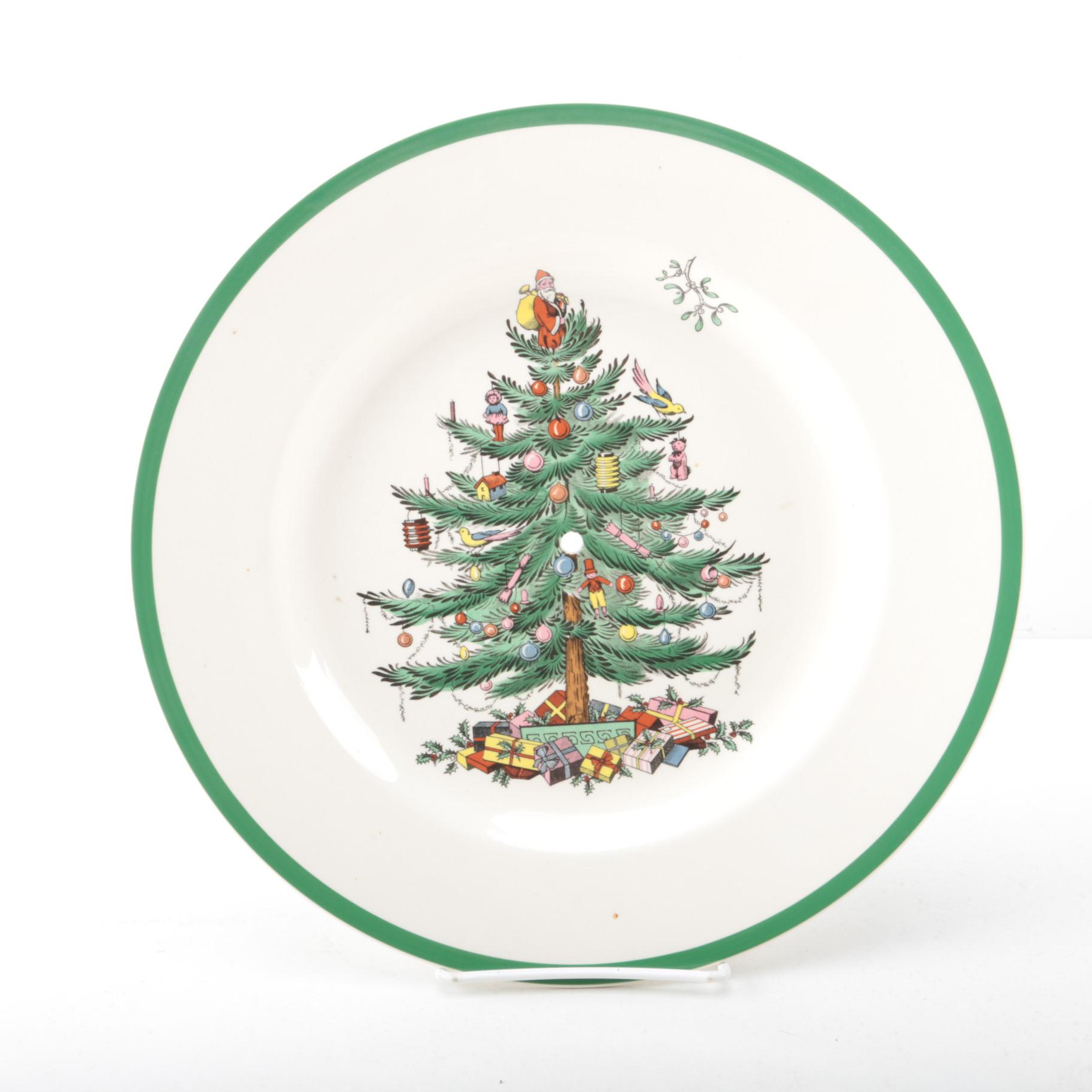 Spode "Christmas Tree" Porcelain Tableware