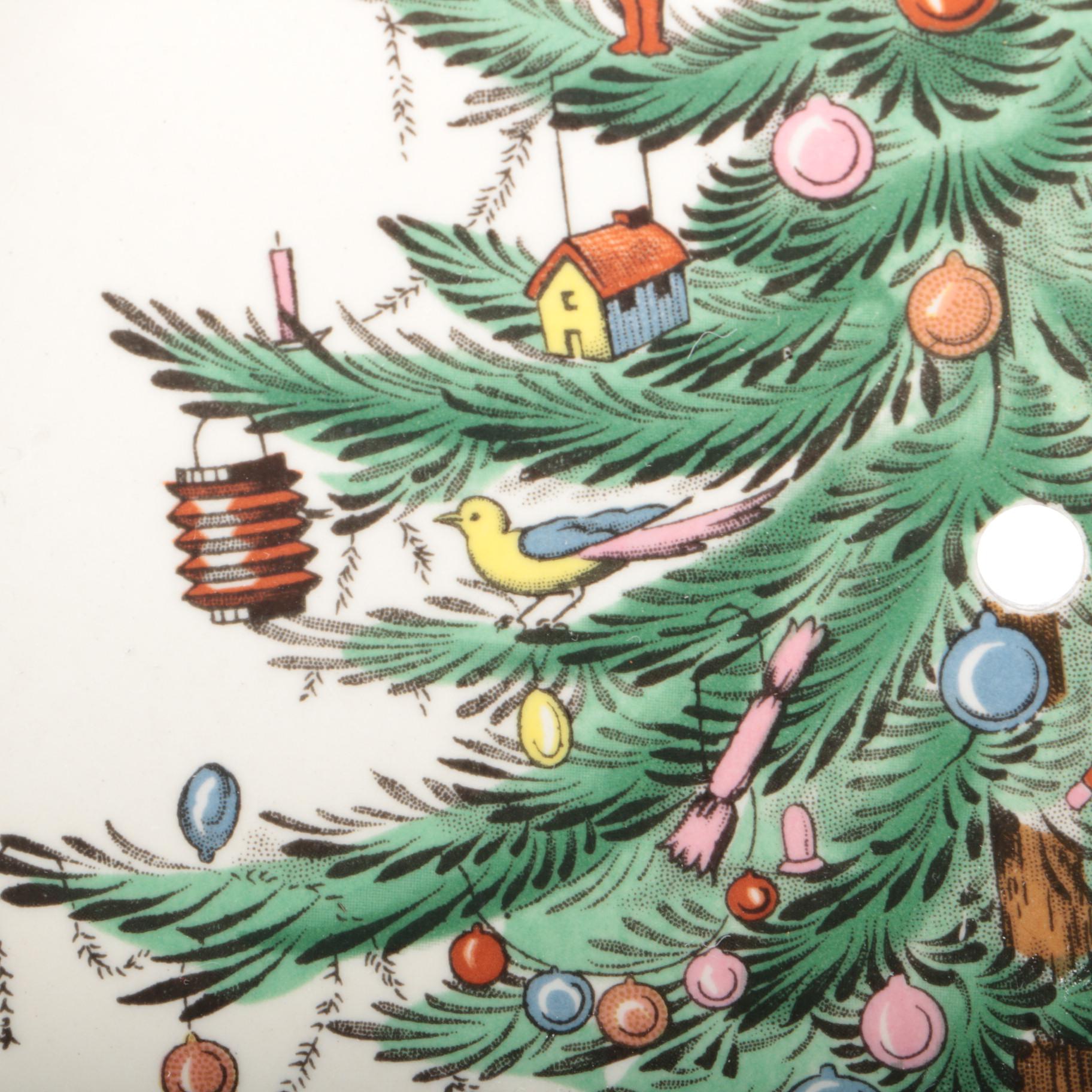 Spode "Christmas Tree" Porcelain Tableware