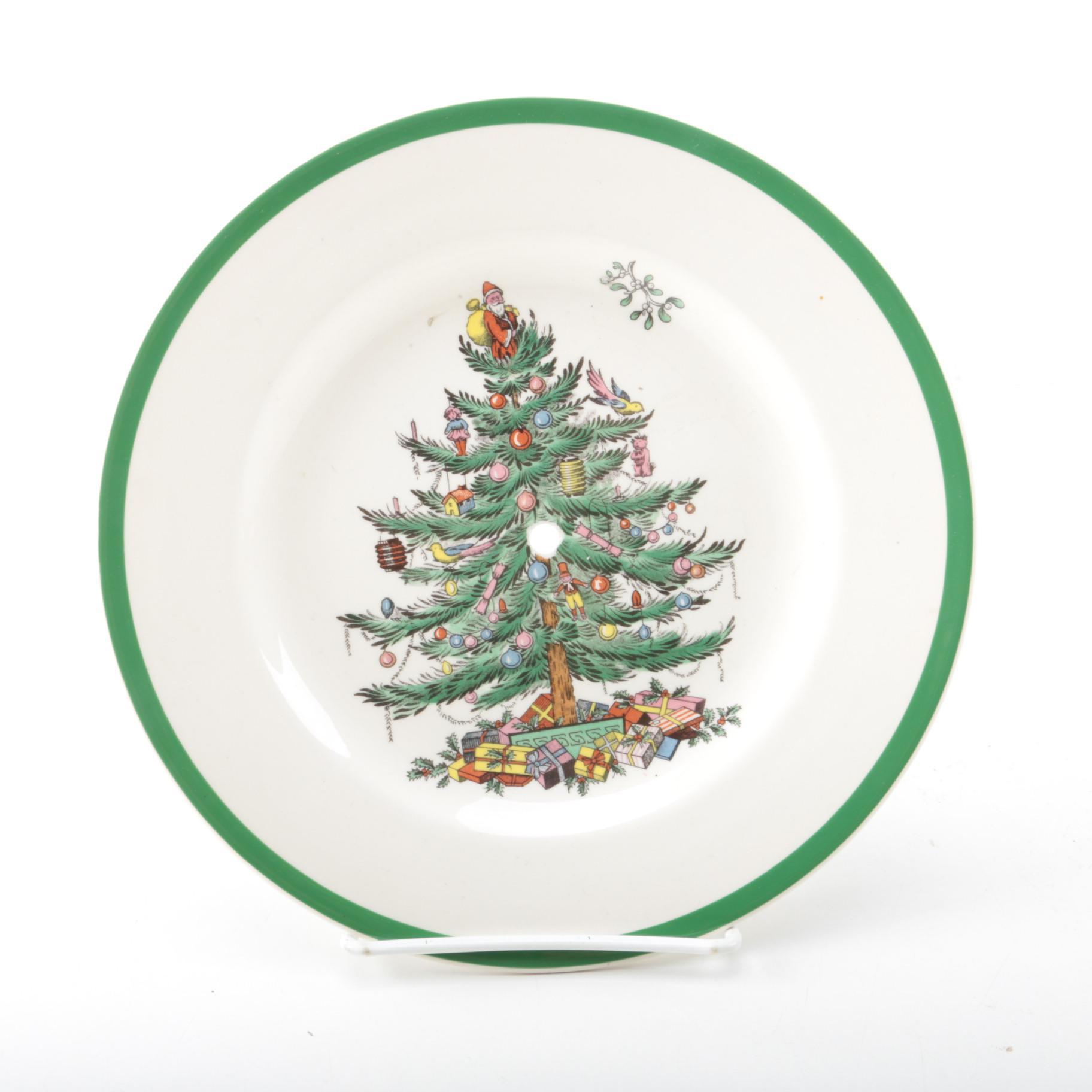 Spode "Christmas Tree" Porcelain Tableware