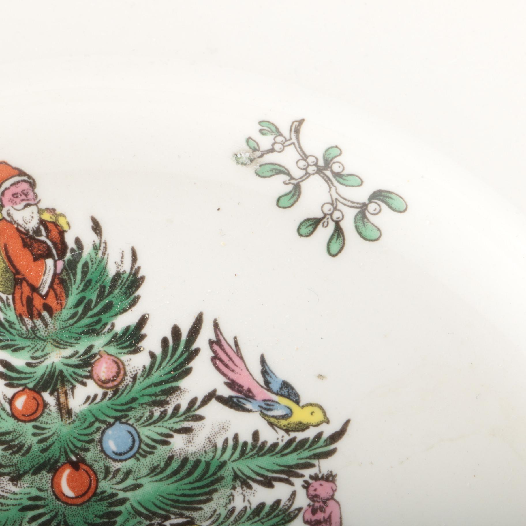 Spode "Christmas Tree" Porcelain Tableware