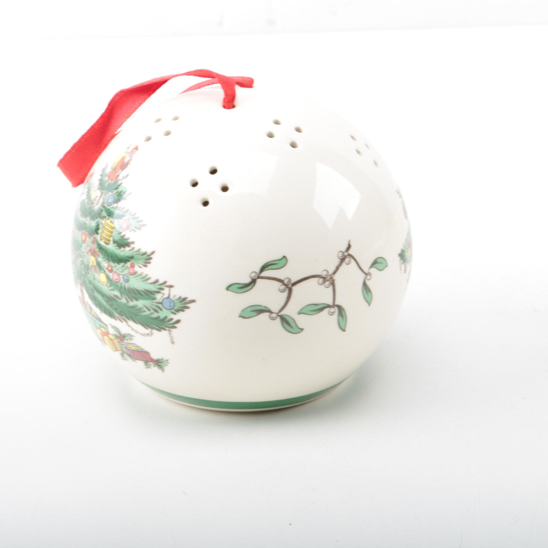 Spode "Christmas Tree" Porcelain Tableware