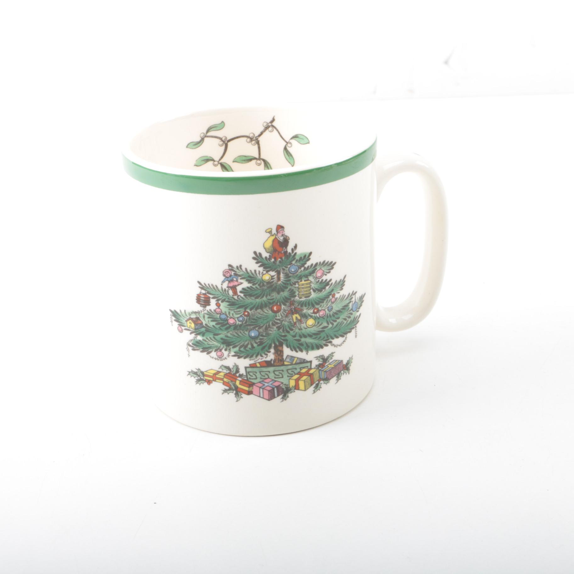 Spode "Christmas Tree" Porcelain Tableware