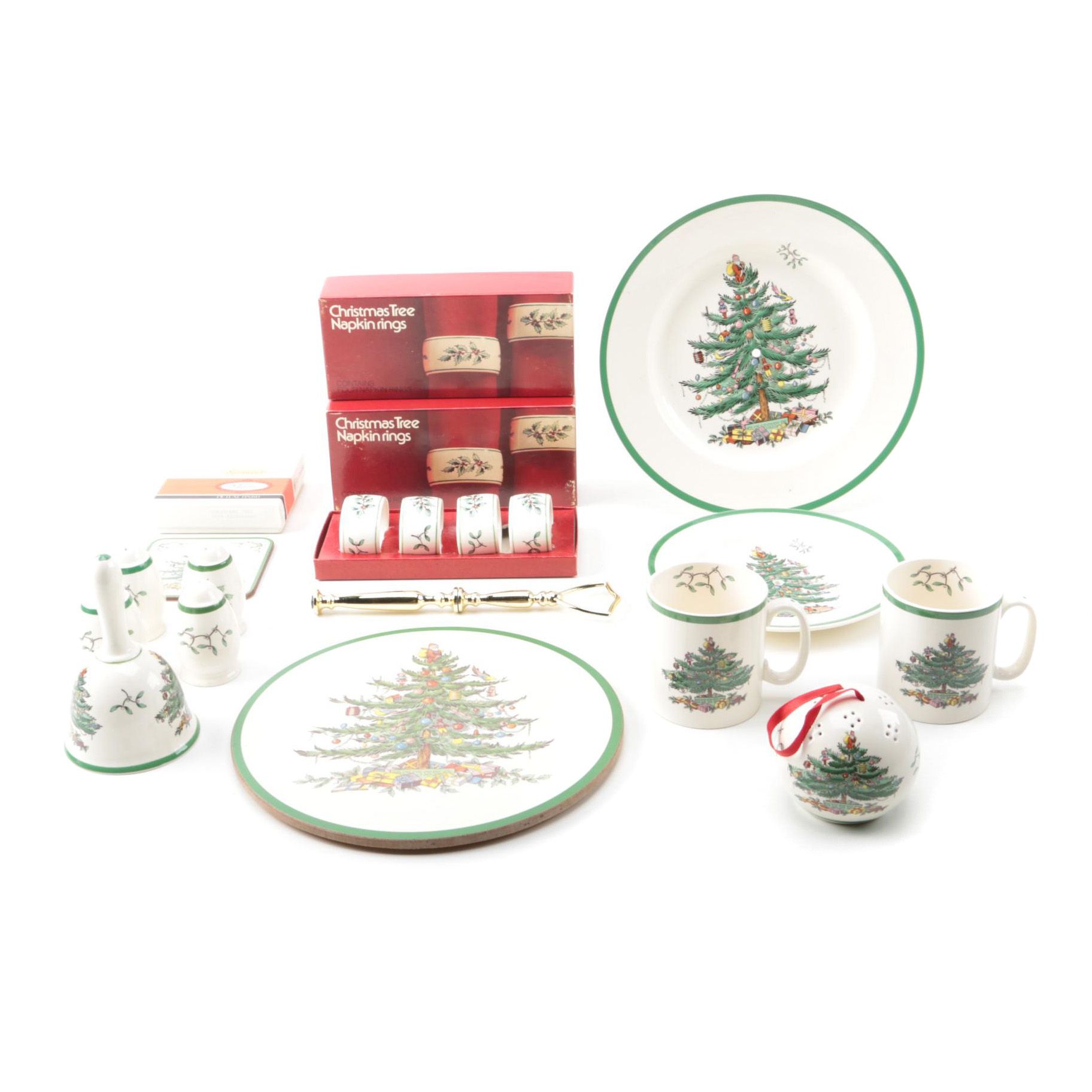 Spode "Christmas Tree" Porcelain Tableware