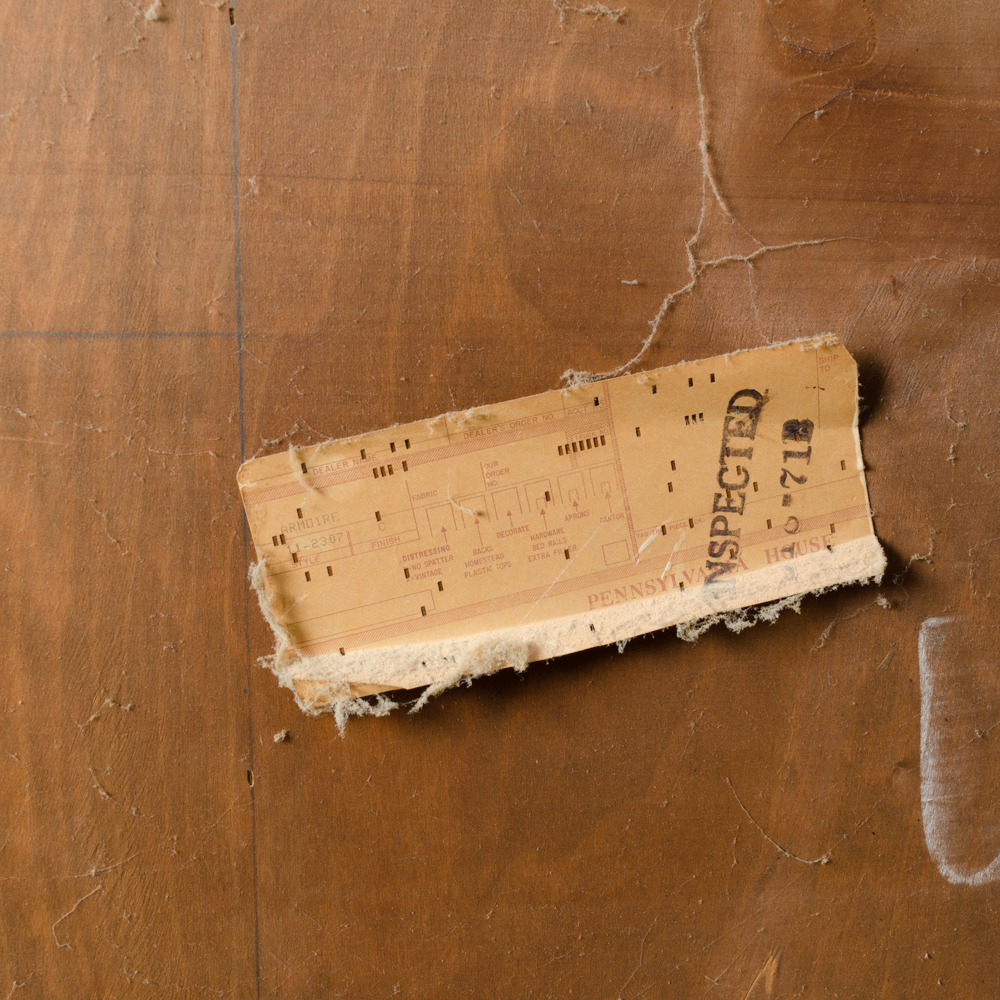 Vintage Chippendale Style Cherry Armoire by Pennsylvania House