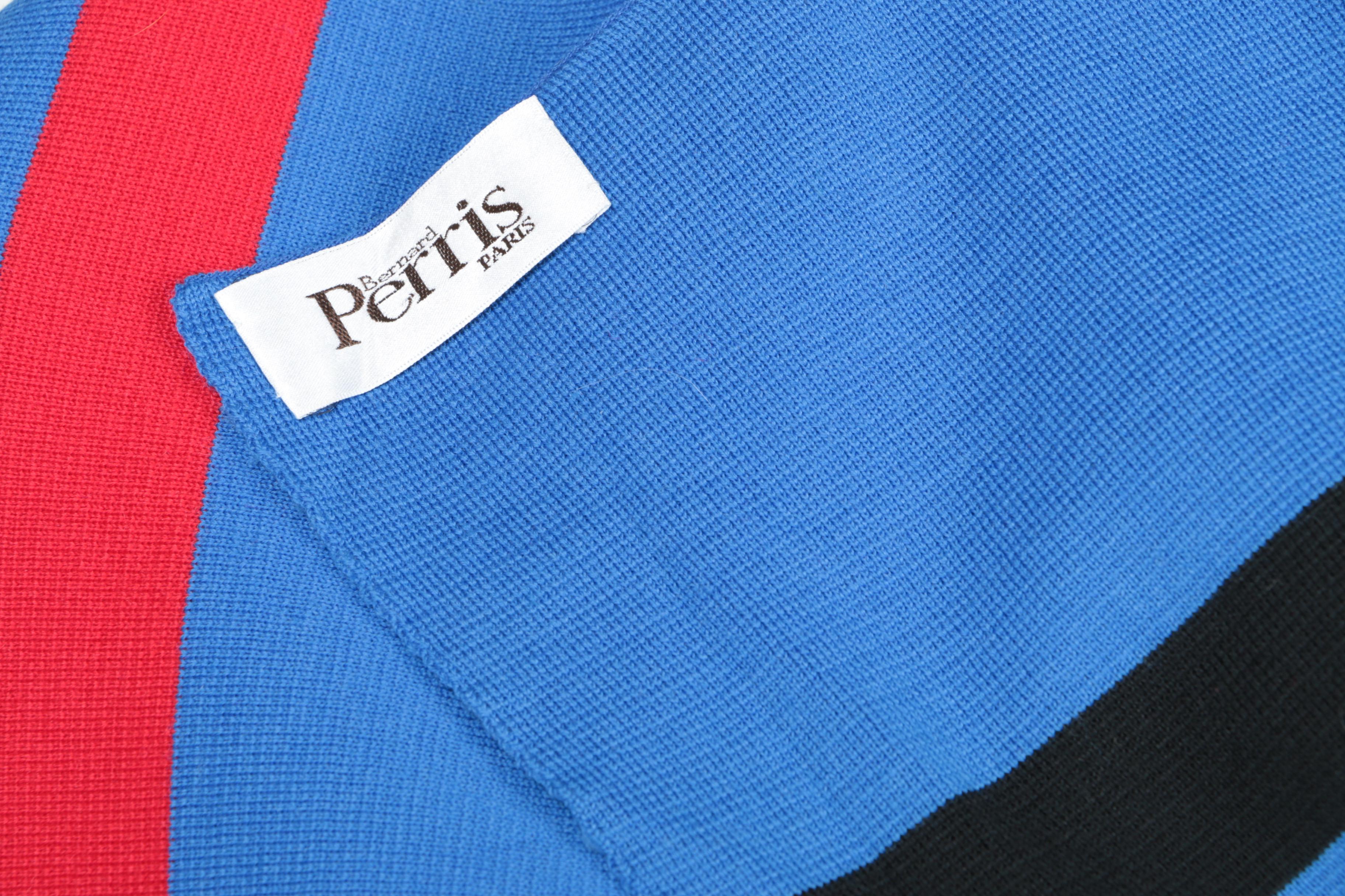 Bernard Perris Striped Scarf