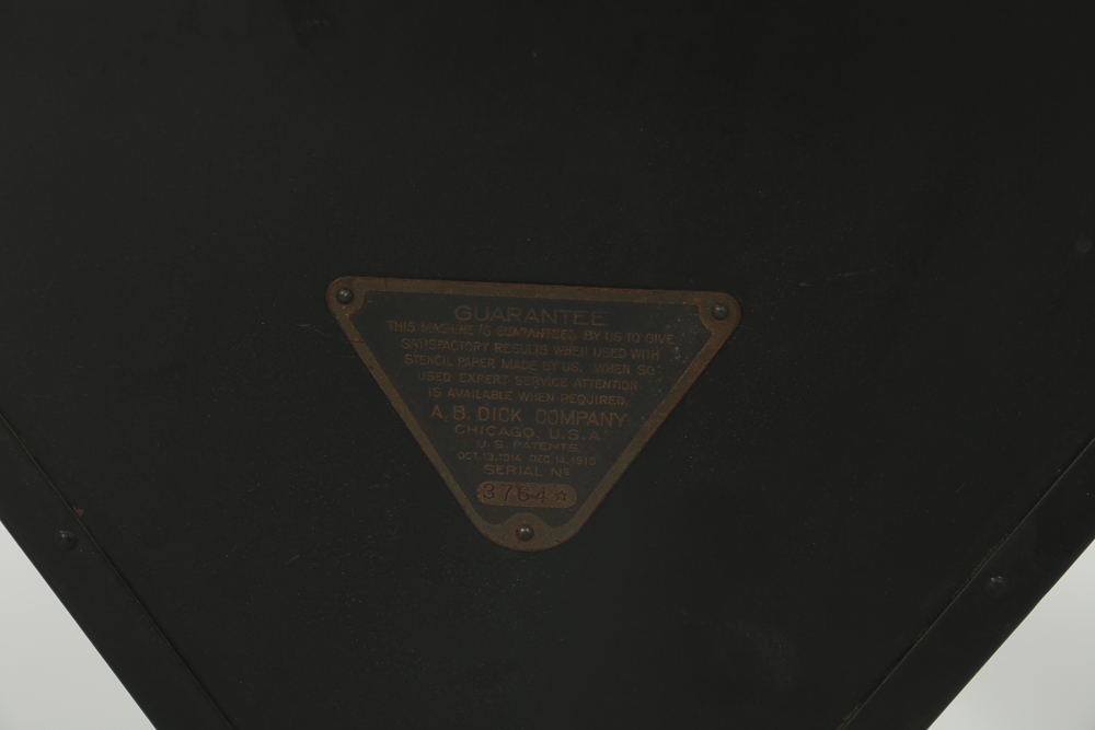 Early 20th Century "Edison-Dick Mimeoscope" Tracing Table by A.B. Dick Company