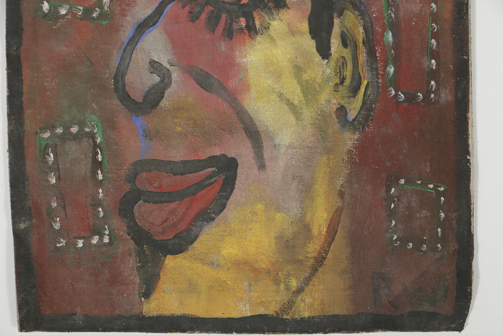 Robert Wright Gouache Painting on Canvas Tote Bag