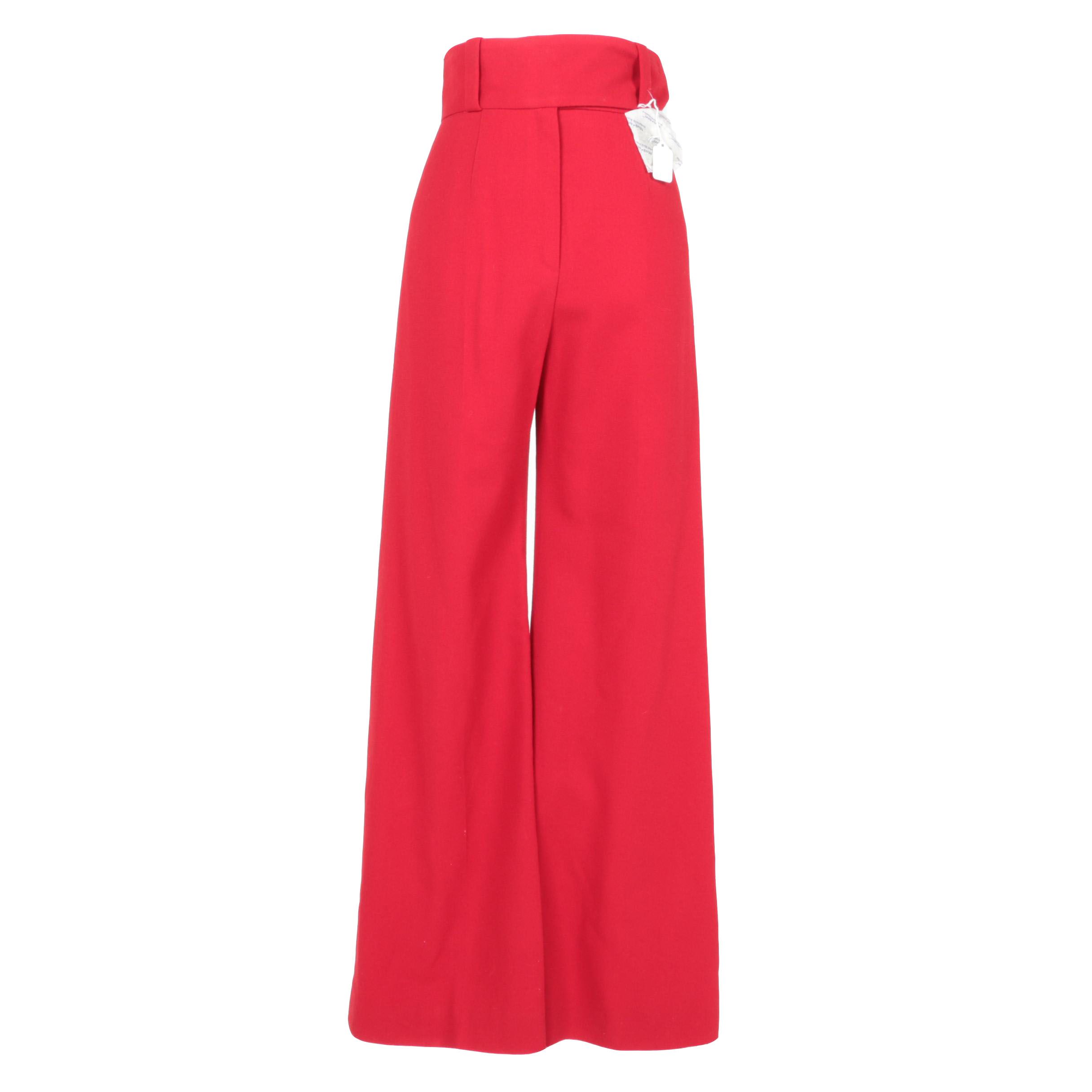 Women's Vintage Cardinali Palazzo Pants