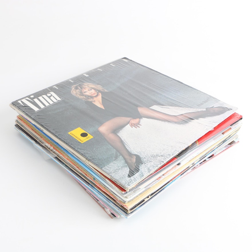 Tina Turner, Whitney Houston, Survivor and Other R&B and Rock LPs