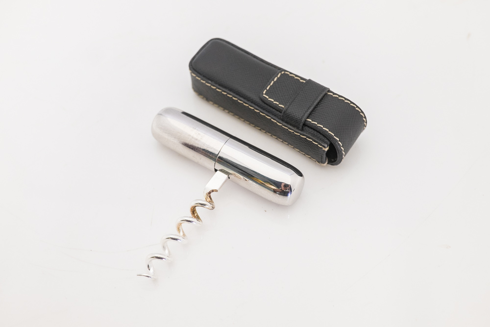 Prada Folding Corkscrew in case