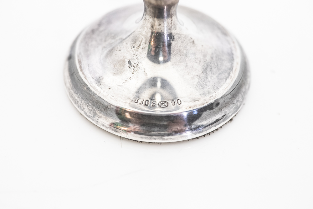 Engraved Norwegian 830 Silver Trophy