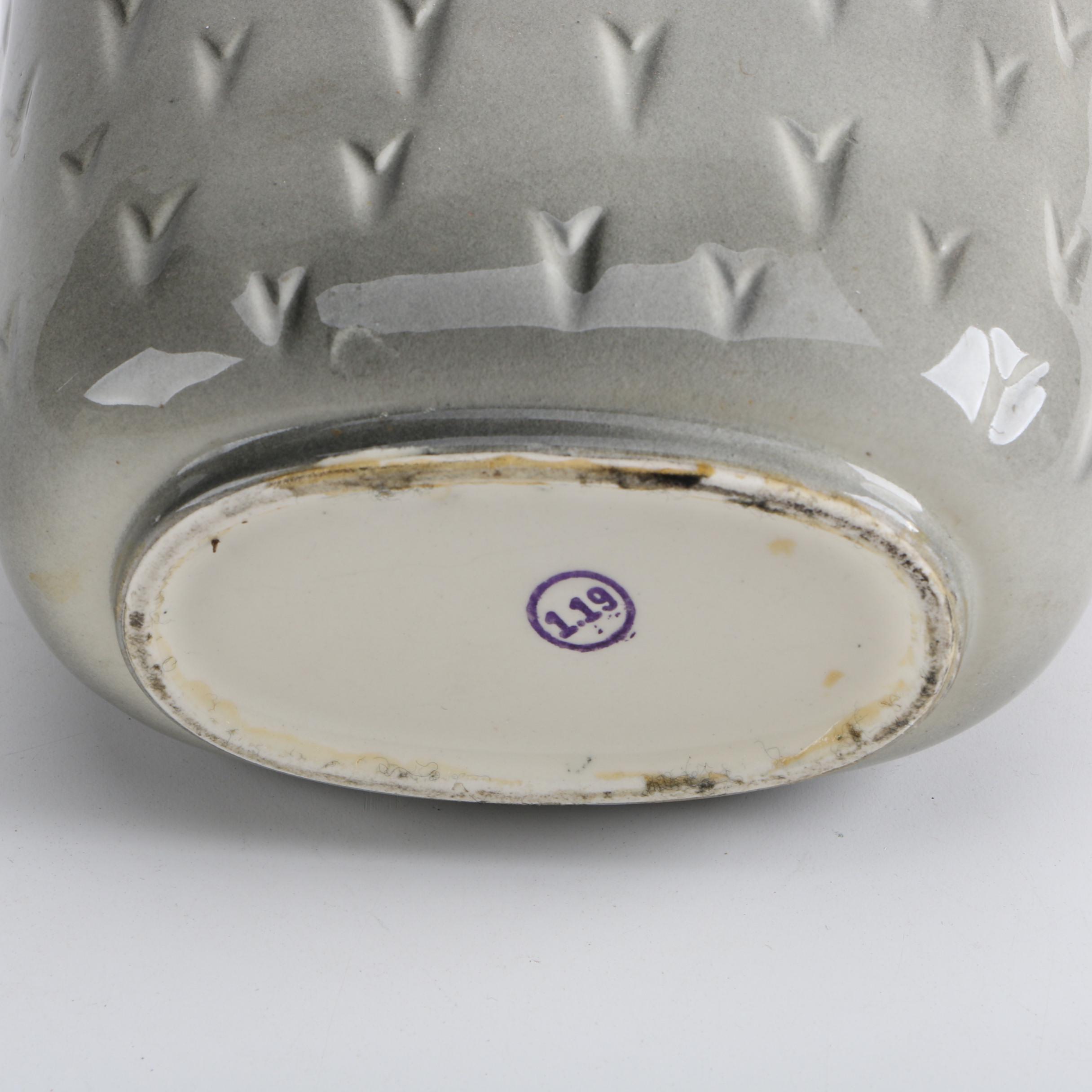 Vintage Flower Pots Featuring McCoy Pottery