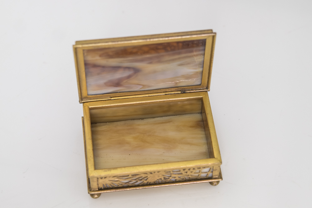 Tiffany Studios Pine Needle Box