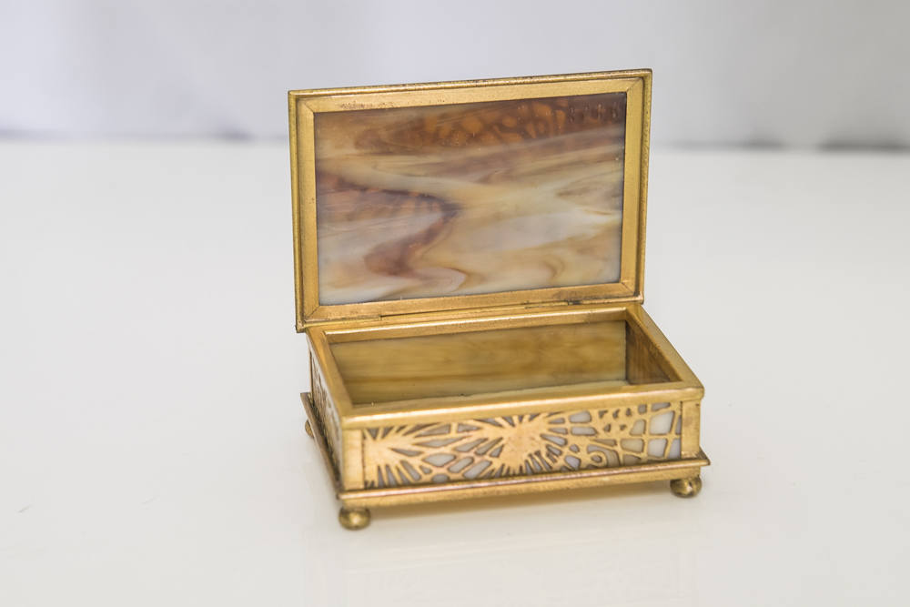 Tiffany Studios Pine Needle Box