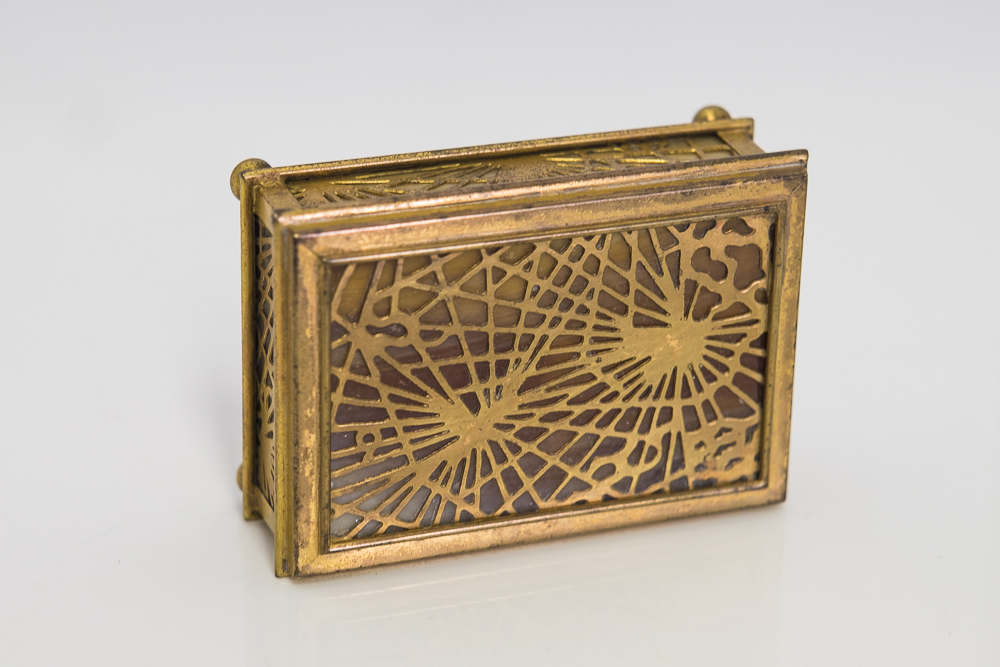 Tiffany Studios Pine Needle Box
